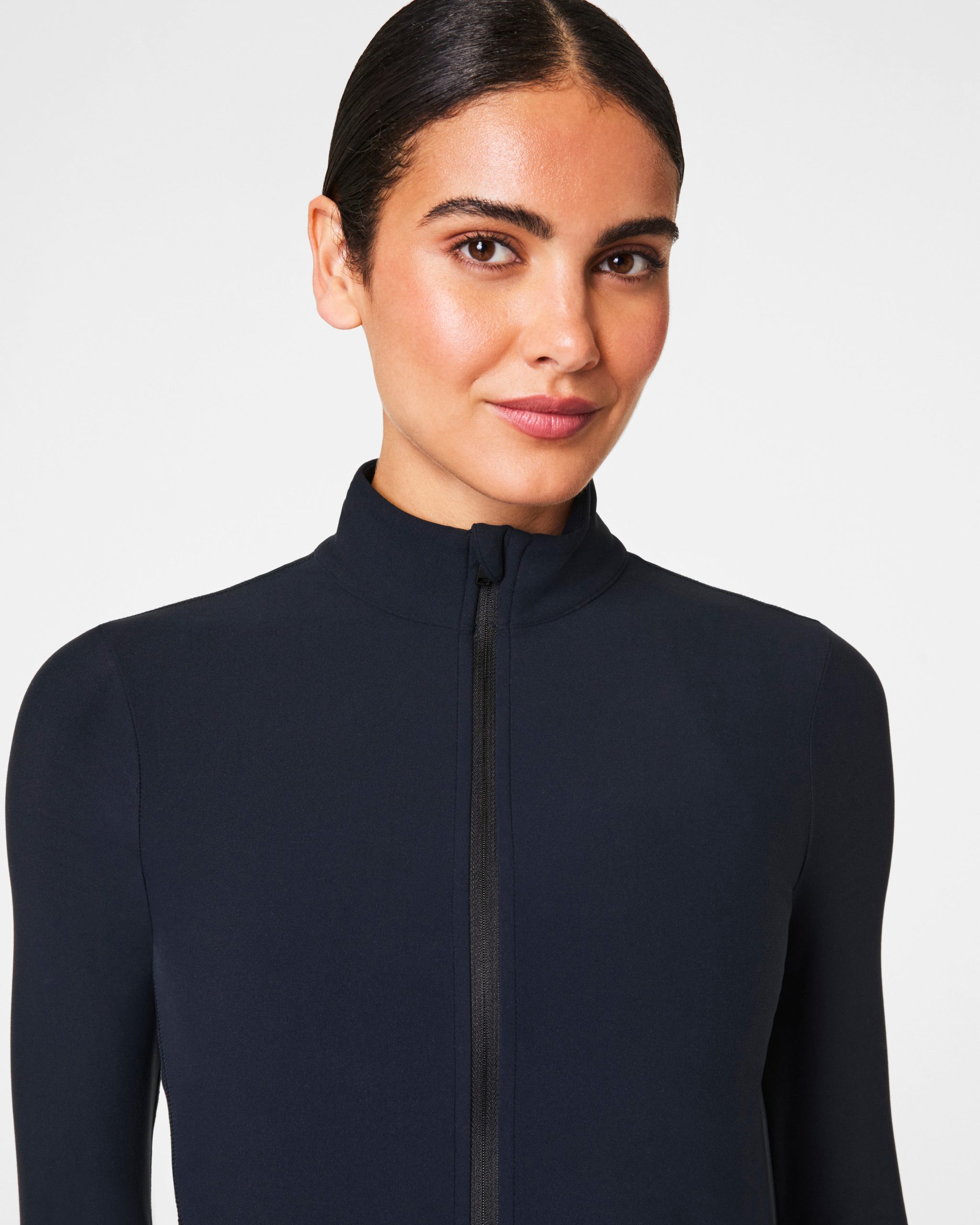 SPANXsmooth? OnForm Full Zip Jacket | Very Black - Image 4