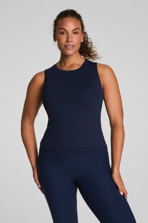 SPANX? BareNaked Tank | Timeless Navy