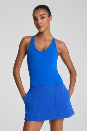 SPANX? BoostUp V-Neck Shelf Tank | Current