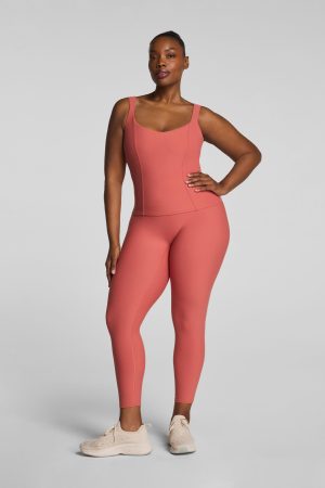 SPANXsmooth? OnForm 7/8 Leggings | Clay