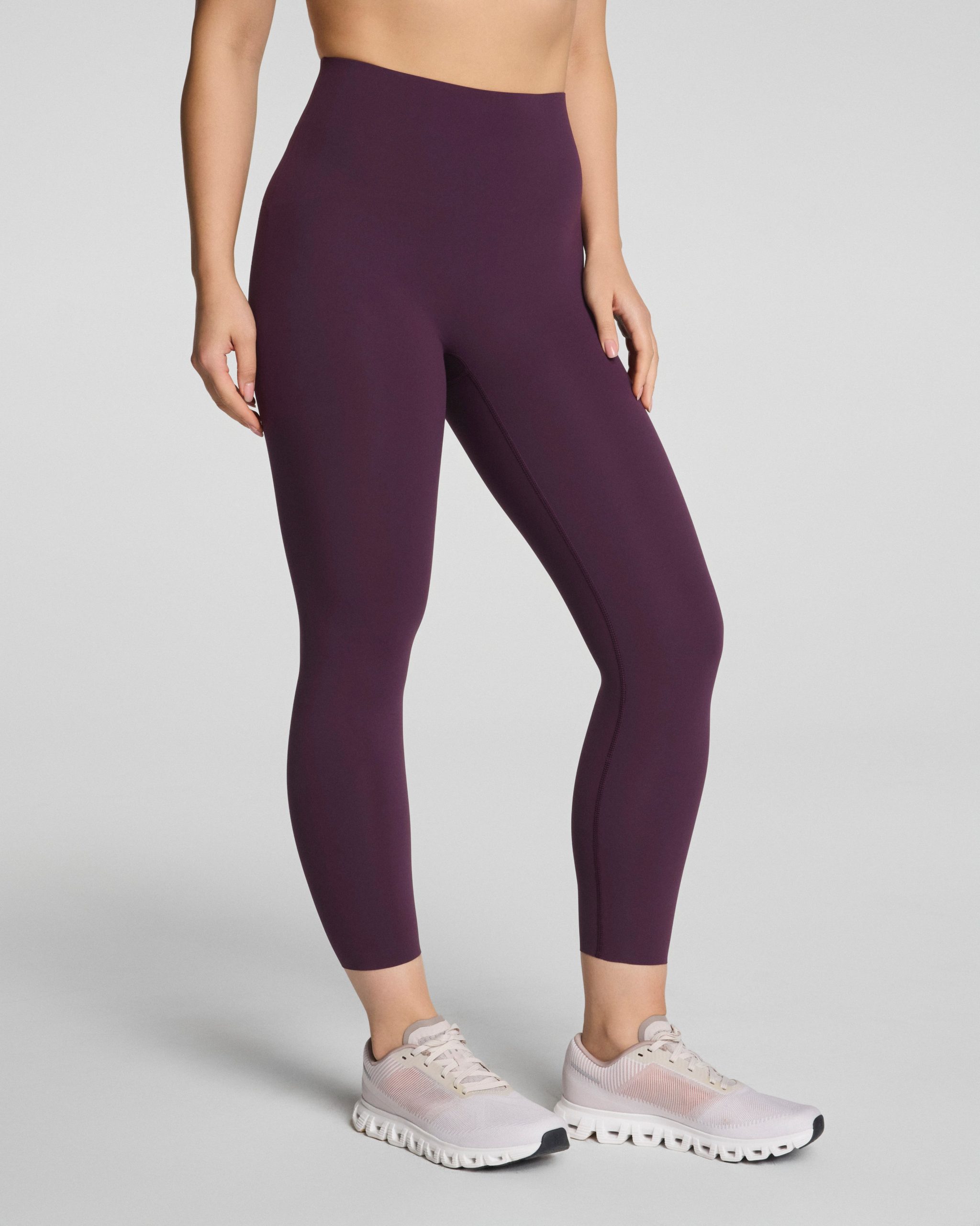 SPANXshape? BodyLine 7/8 Leggings with Mid-Tummy Compression | Blackberry - Image 2