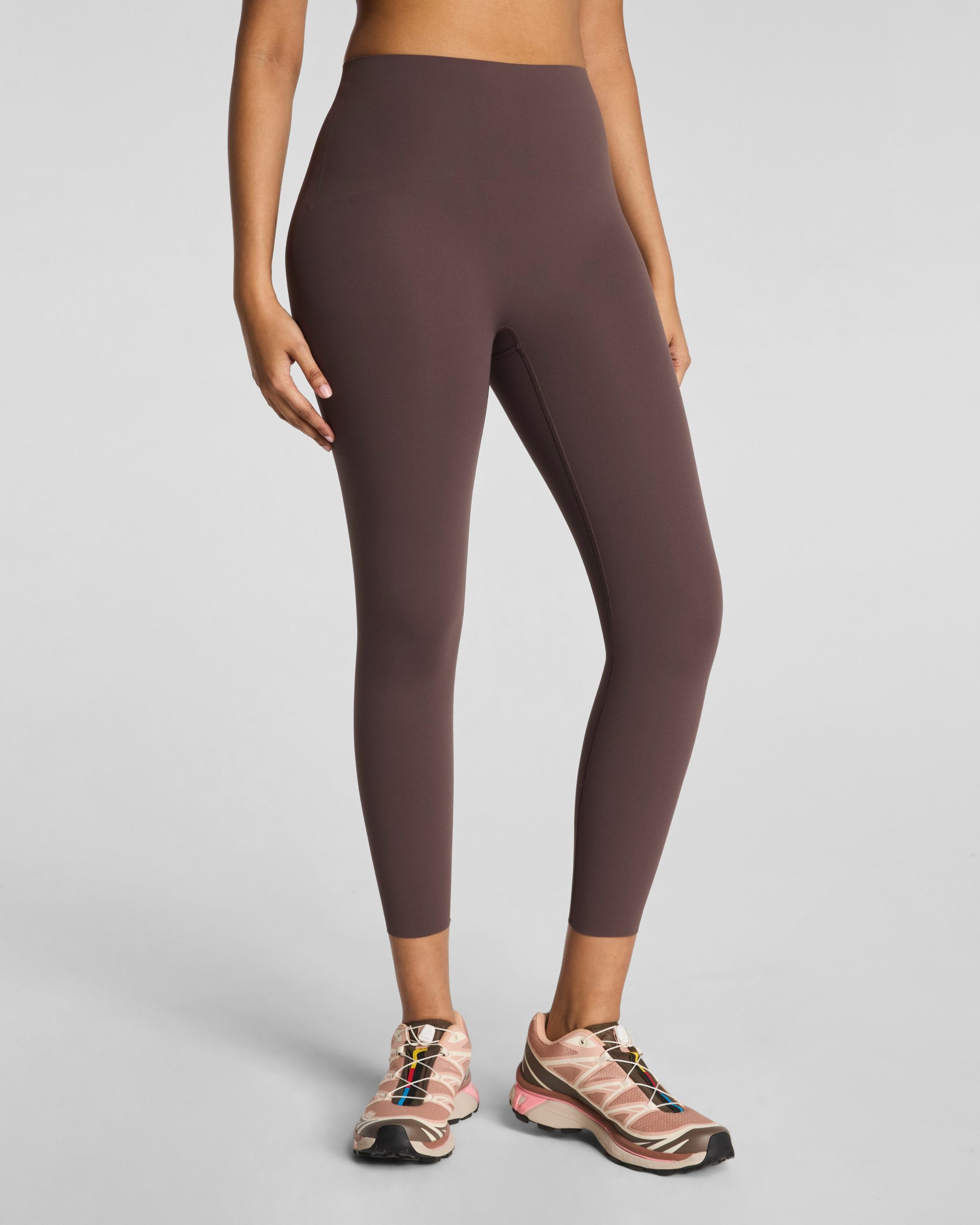 SPANXshape? BodyLine 7/8 Leggings with Mid-Tummy Compression | Dark Cacao - Image 2
