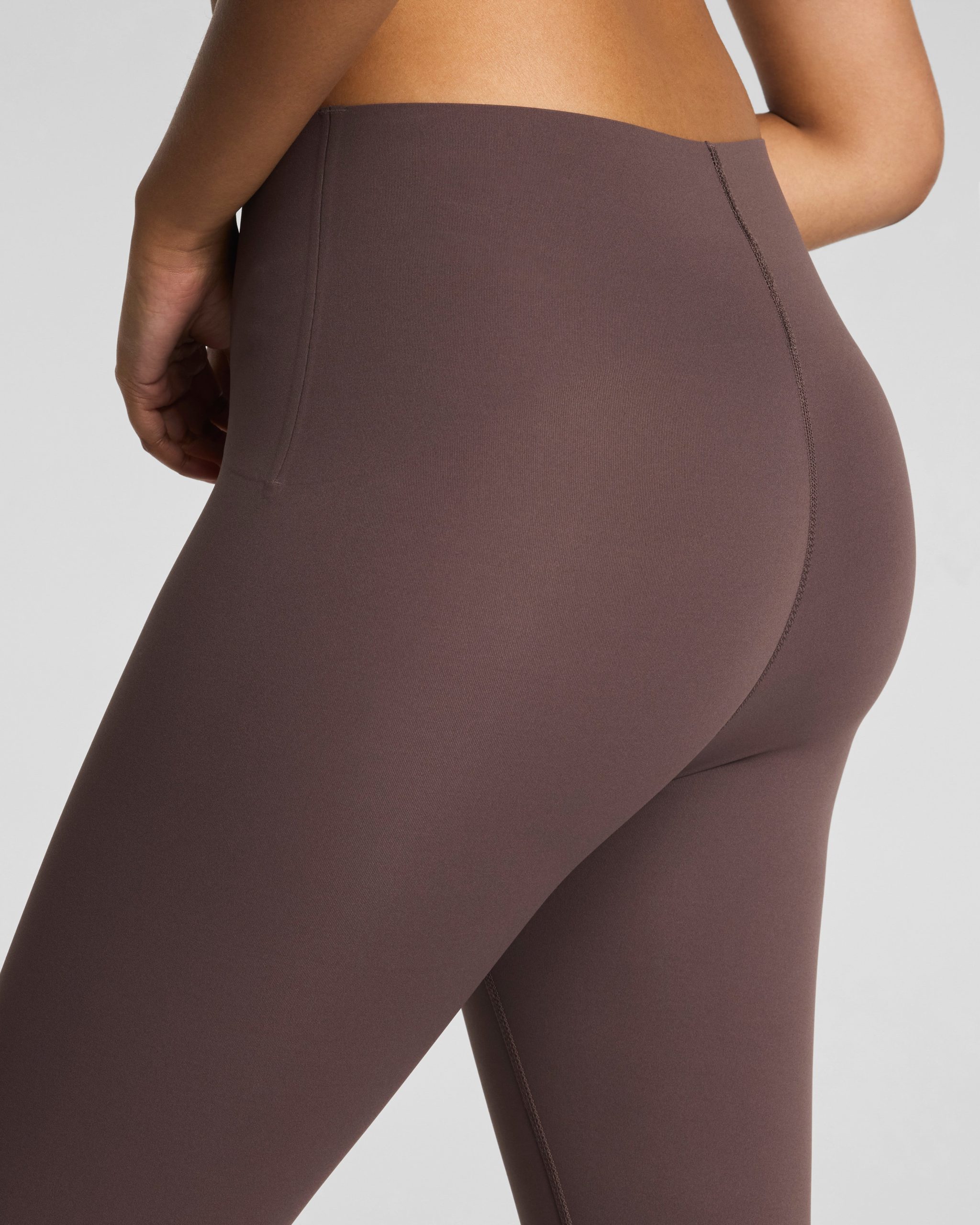 SPANXshape? BodyLine 7/8 Leggings with Mid-Tummy Compression | Dark Cacao - Image 5