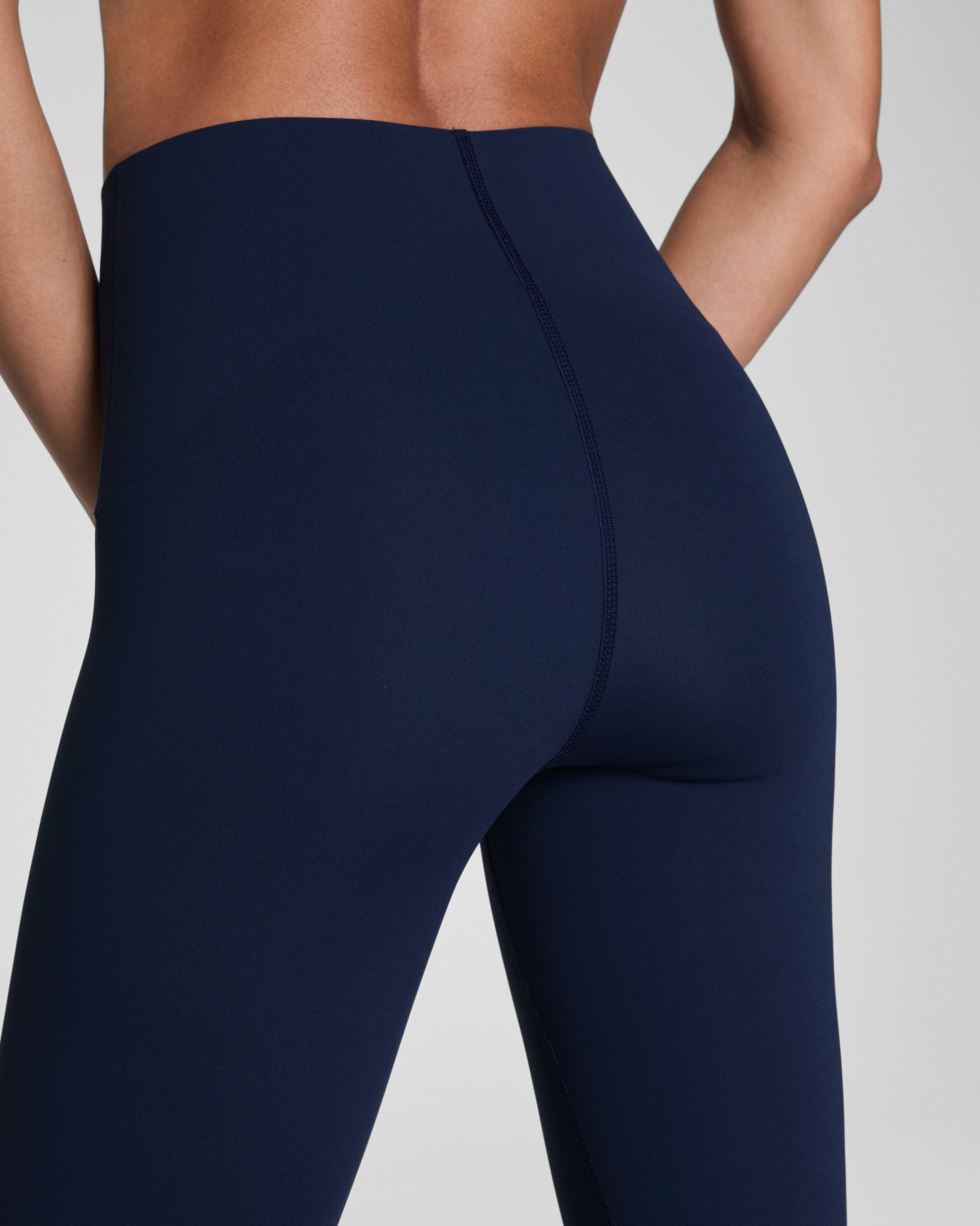 SPANXshape? BodyLine 7/8 Leggings with Mid-Tummy Compression | Timeless Navy - Image 5