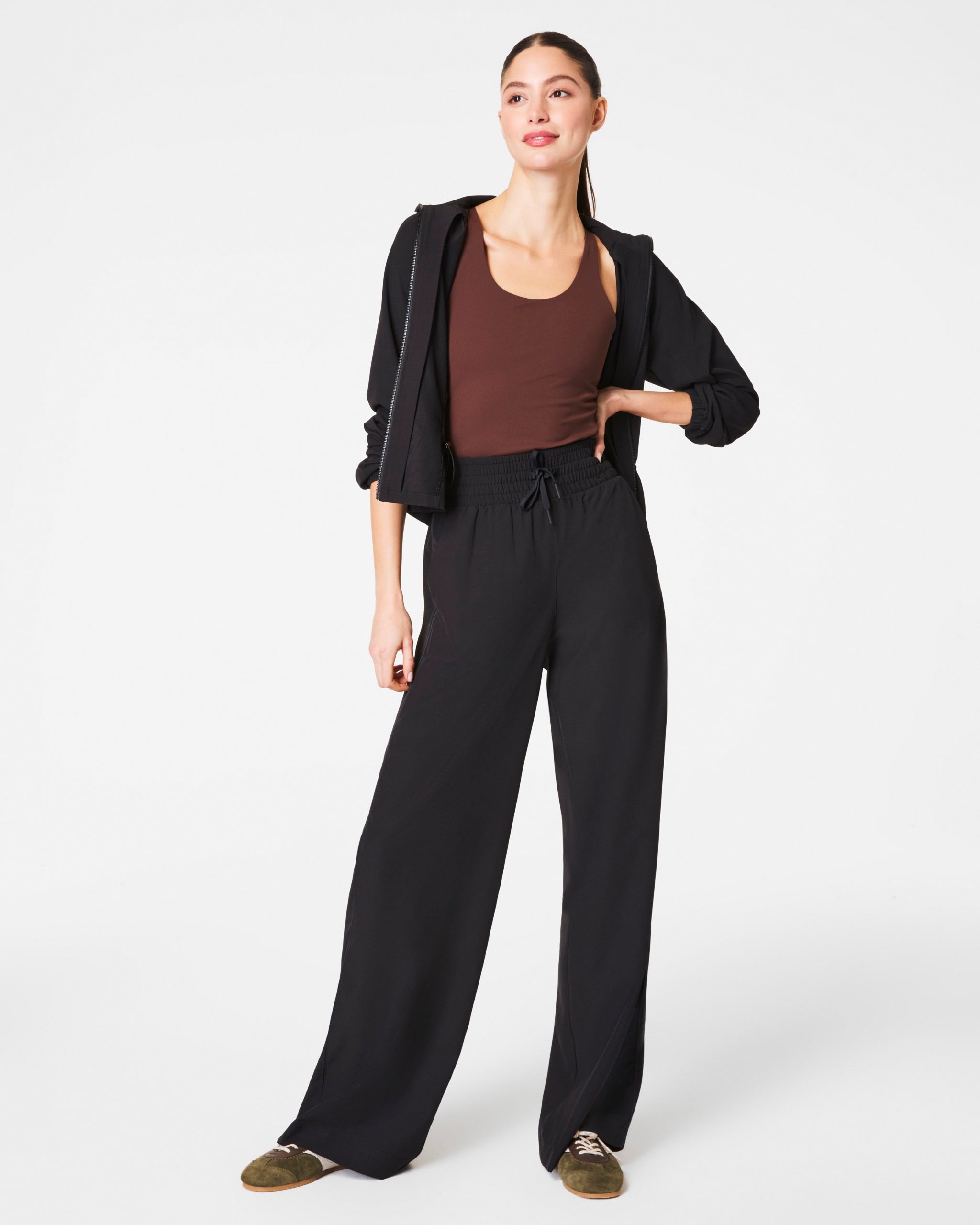 SPANXsmooth? On the Move Wide Leg Pant | Very Black - Image 5