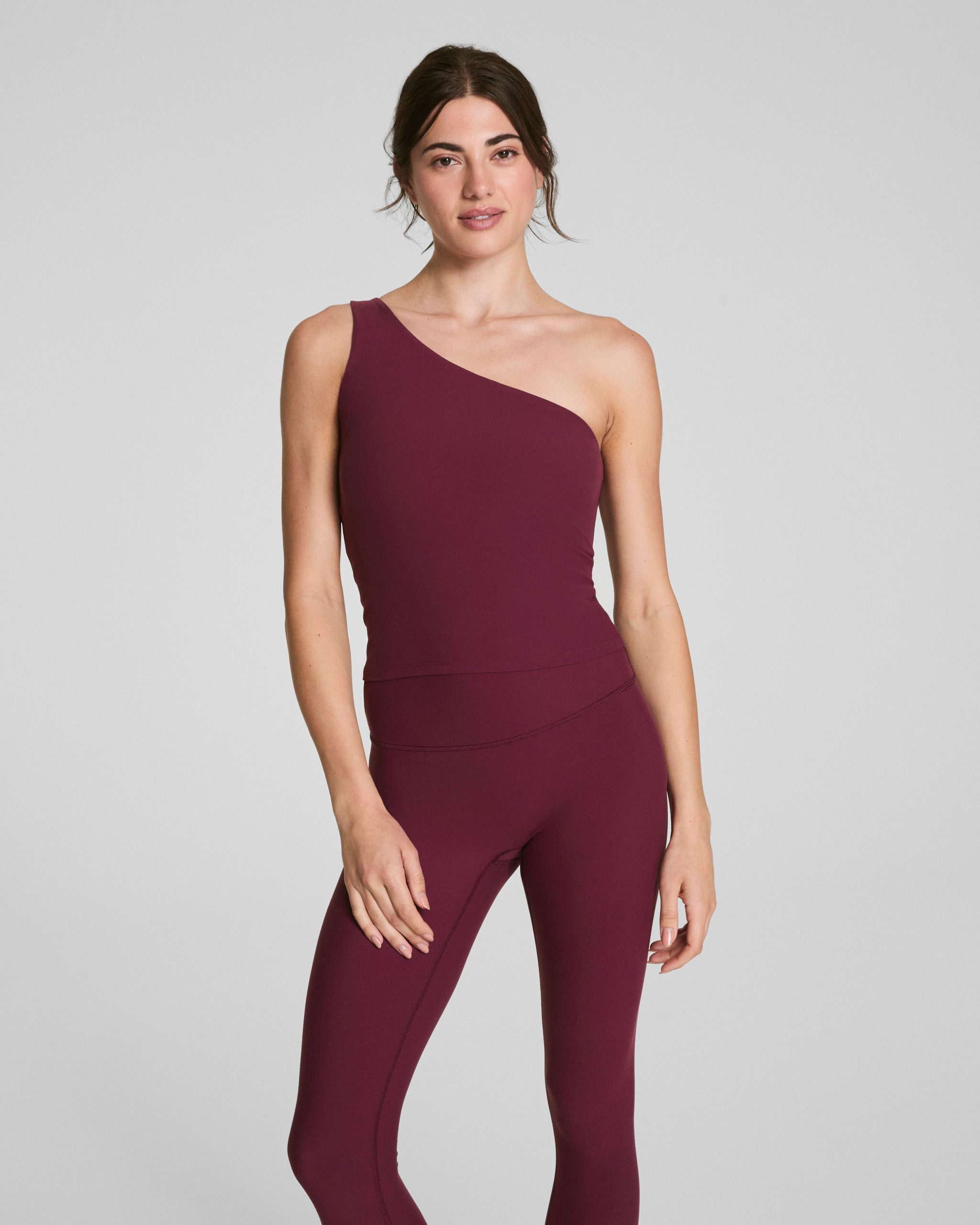 SPANXsmooth? OnForm Asymmetrical Tank | Plum Berry - Image 2