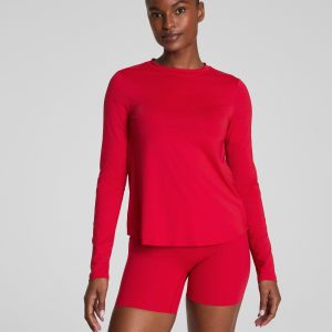 SPANX? Activate Long Sleeve Top | Spanx Red