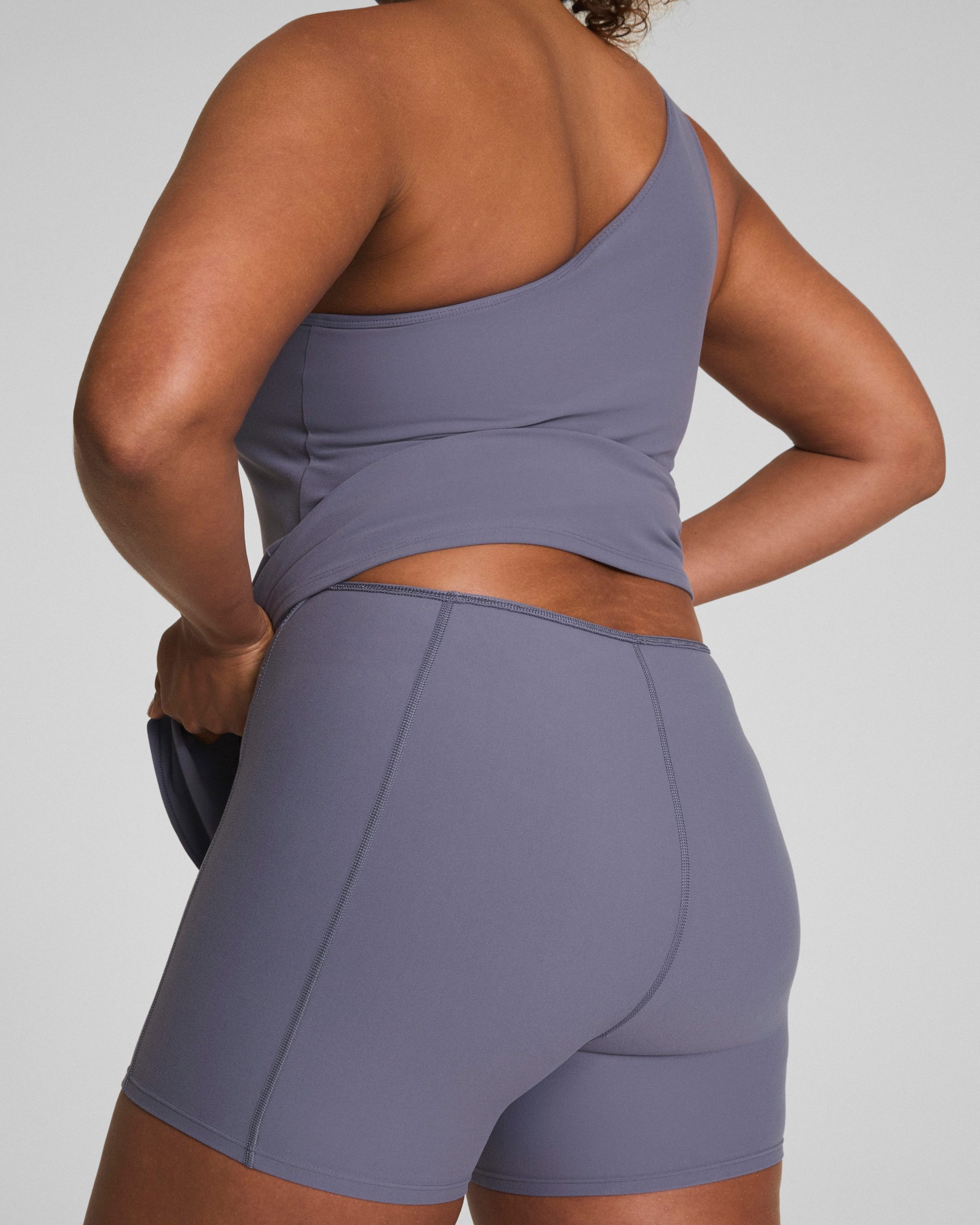 SPANXsmooth? OnForm Asymmetrical Dress | Orchid Ash - Image 4