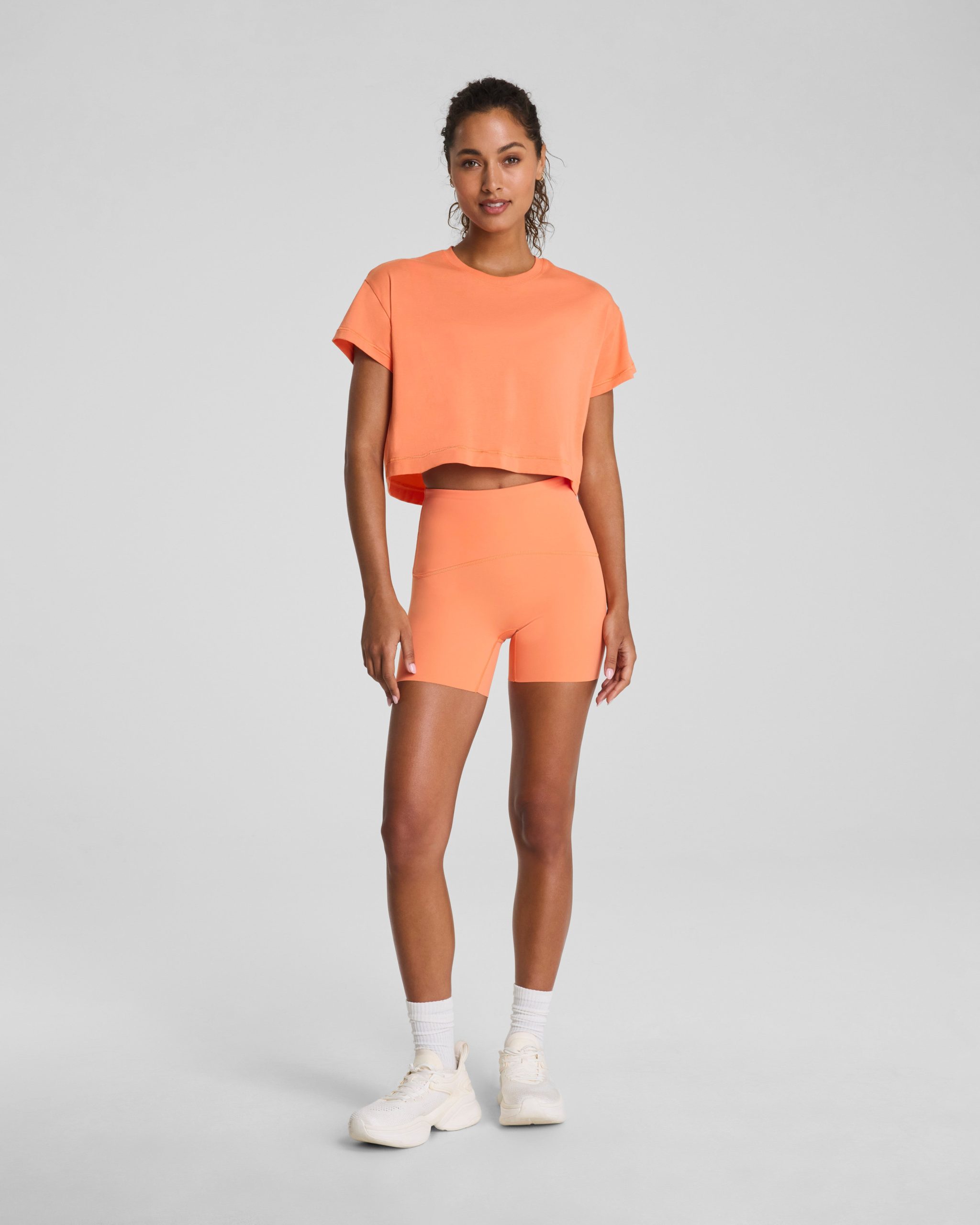SPANX? BoostUp Cropped Tee | Persimmon - Image 3