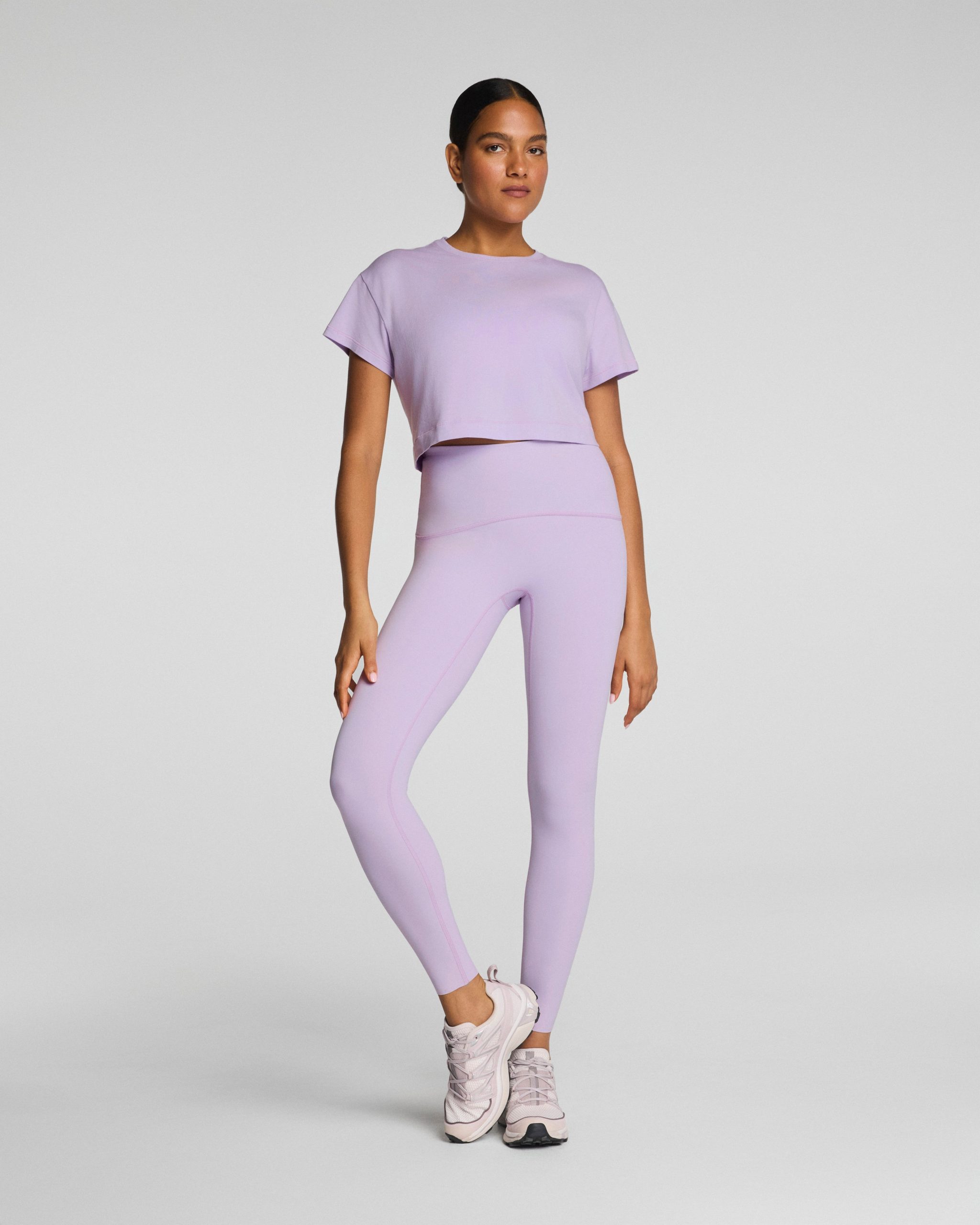 SPANX? BoostUp Cropped Tee | Verbena - Image 4