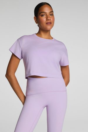 SPANX? BoostUp Cropped Tee | Verbena