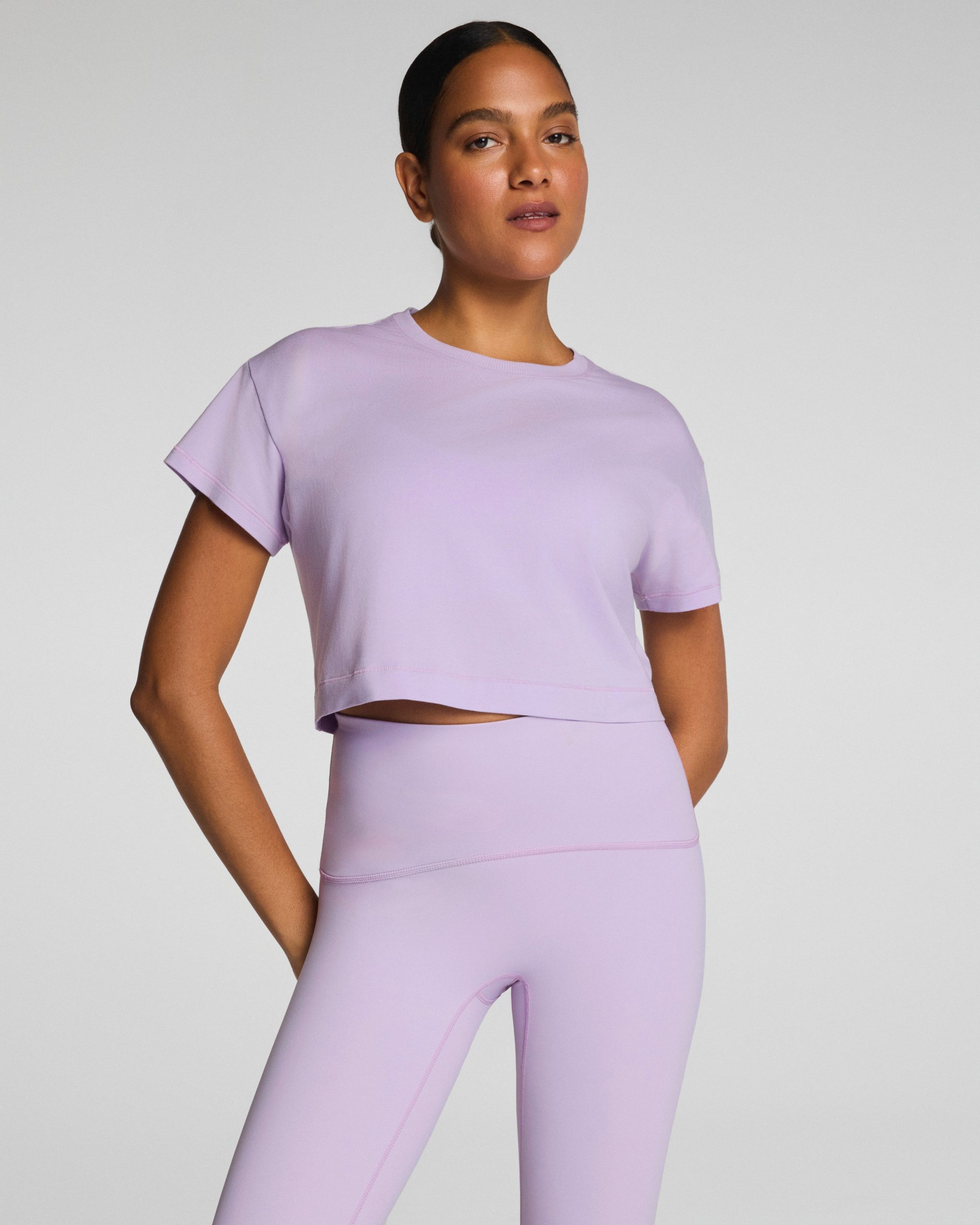 SPANX? BoostUp Cropped Tee | Verbena