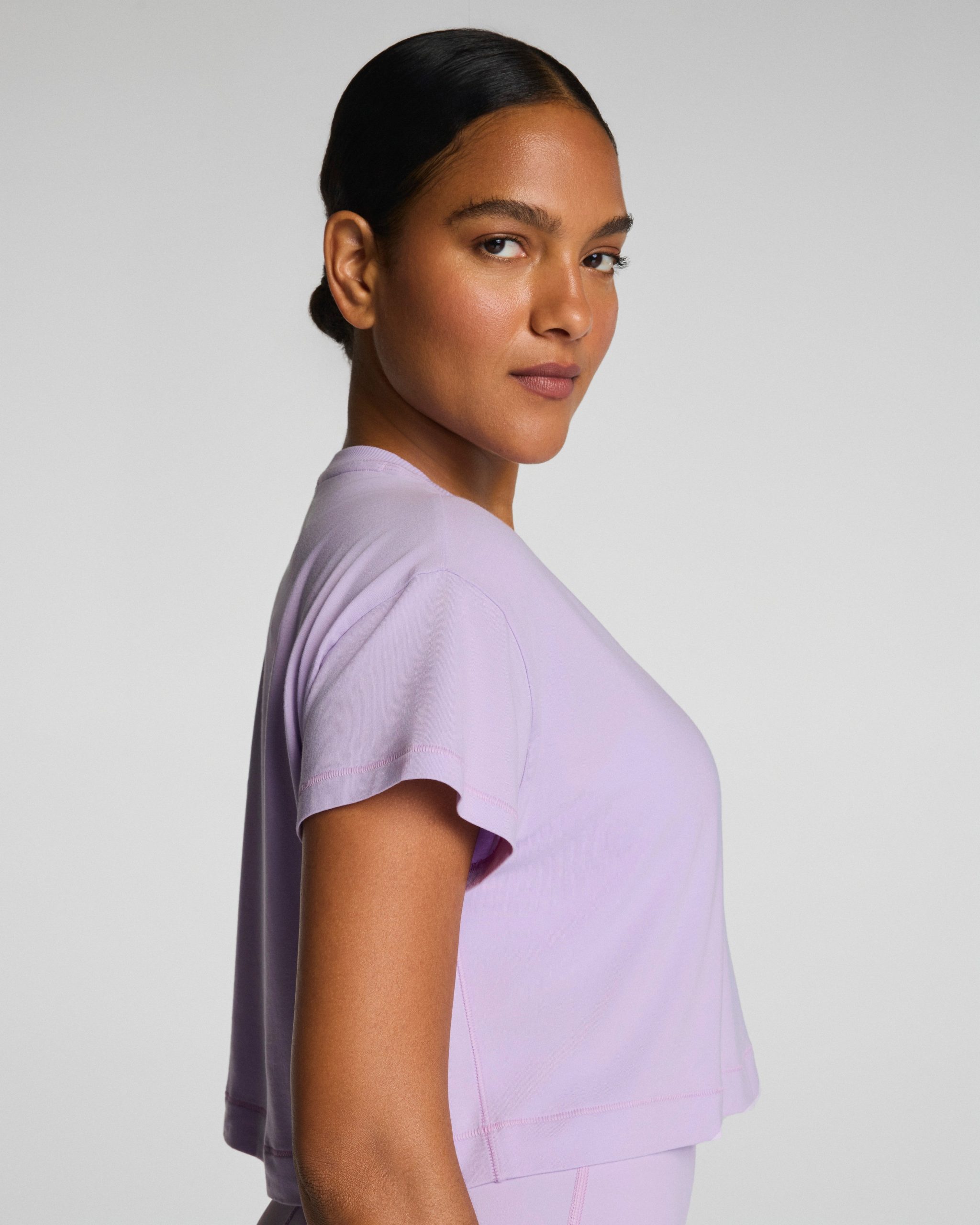 SPANX? BoostUp Cropped Tee | Verbena - Image 3