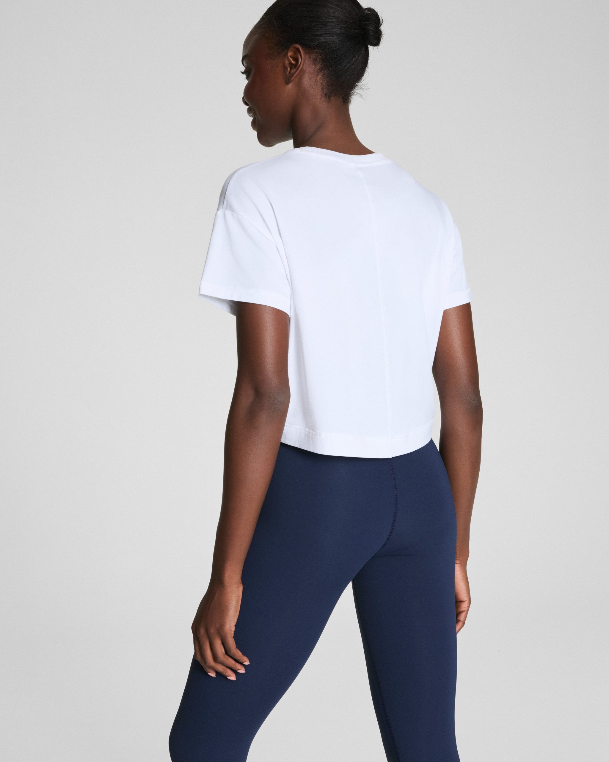SPANX? BoostUp Cropped Tee | Vivid White - Image 2