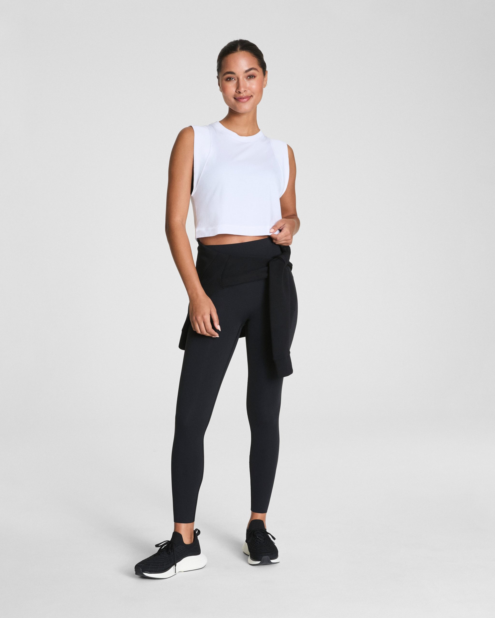 SPANX? BoostUp Cropped Tank | Vivid White - Image 4