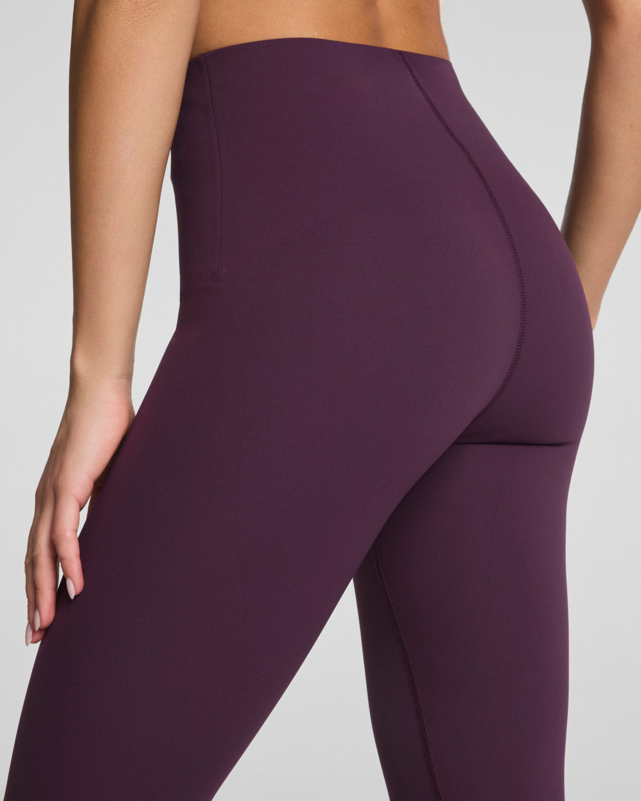 SPANXshape? BodyLine Cropped Leggings with Mid-Tummy Compression. 19 | Blackberry - Image 5