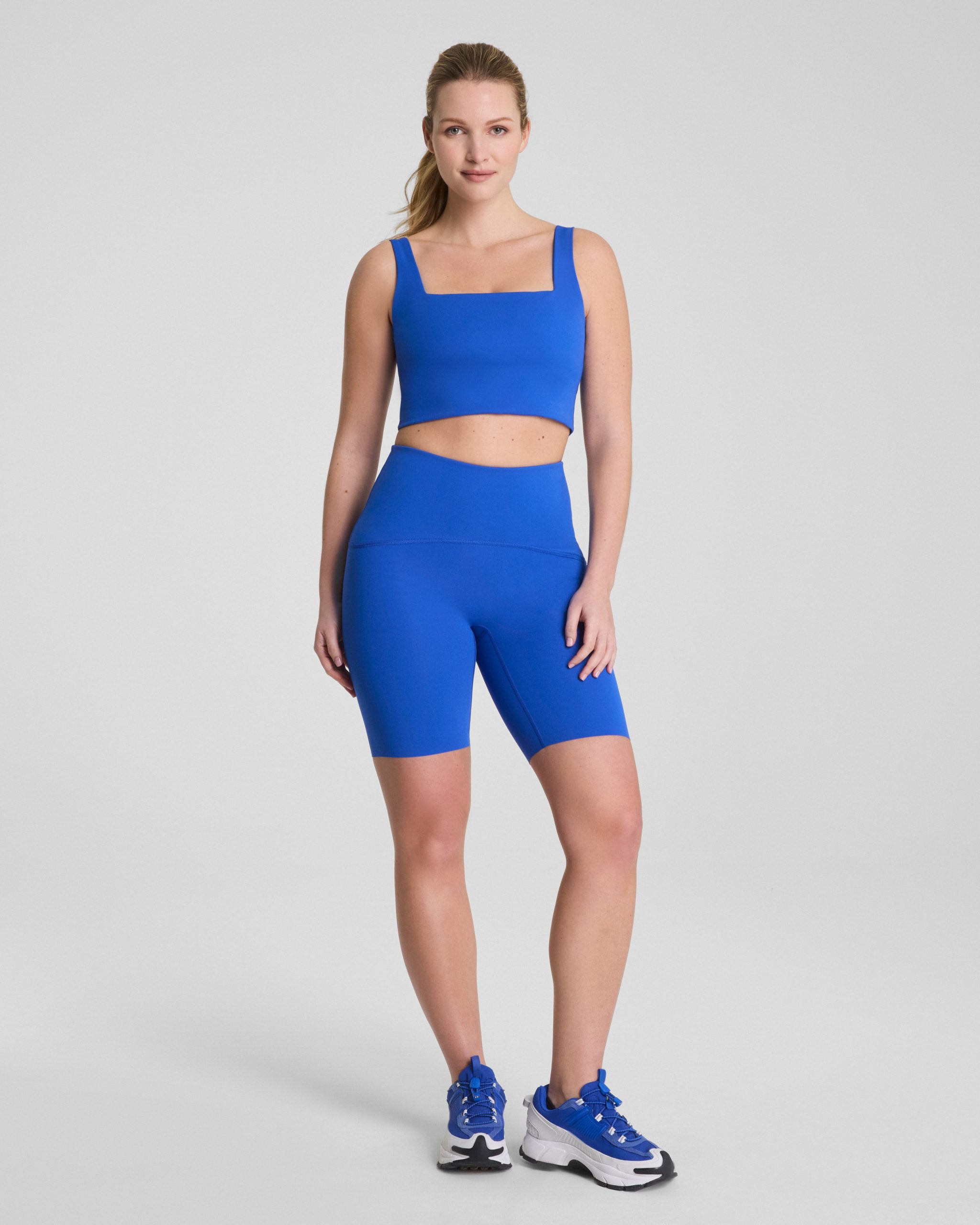 SPANX? BoostUp Cropped Square Neck Shelf Tank | Current - Image 3