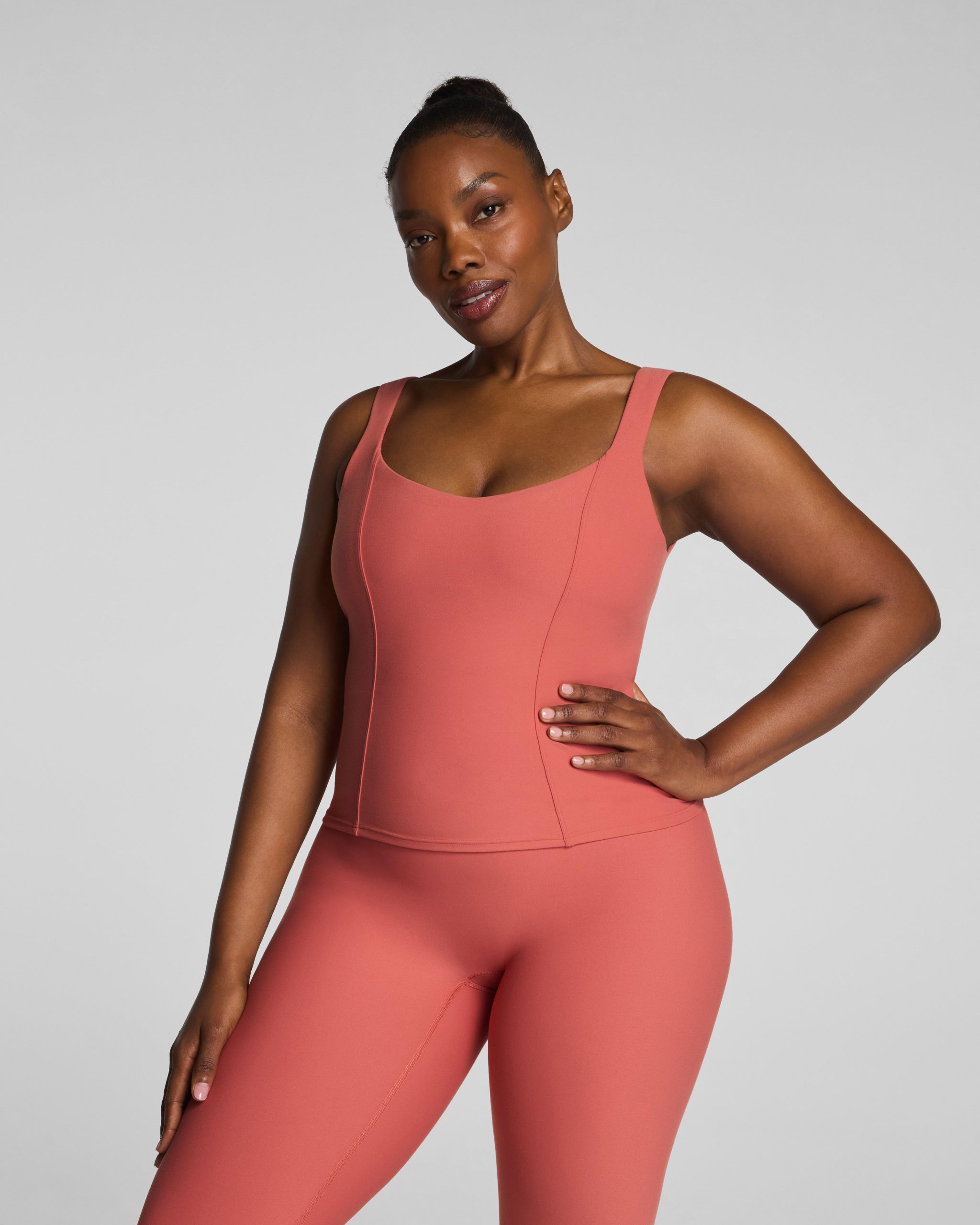 SPANX? OnForm Low-Back Tank | Clay