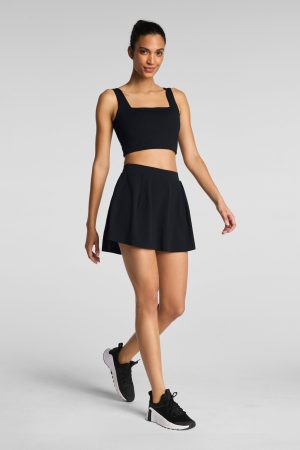 SPANXshape? BoostUp Pleated Skort. 14 | Very Black