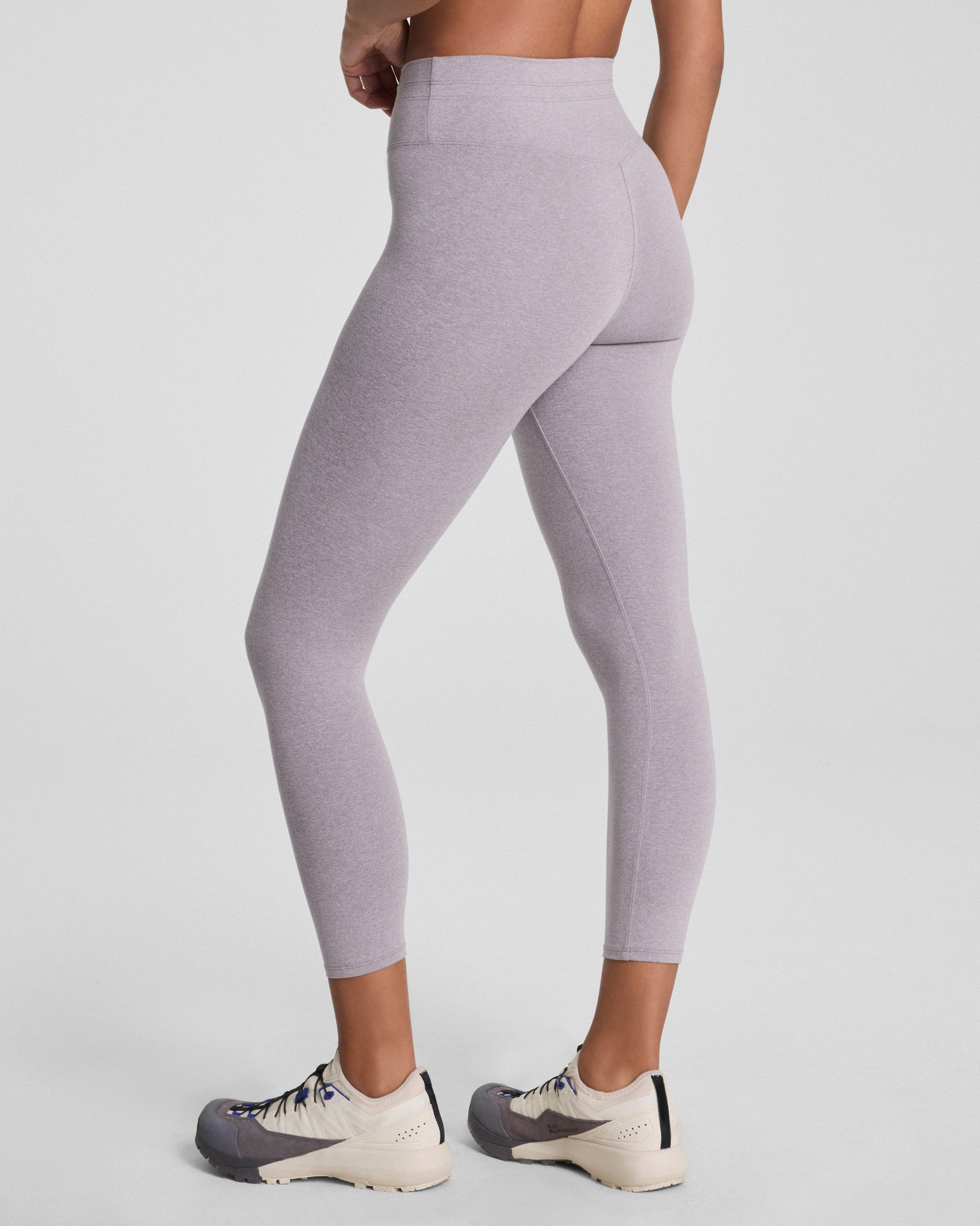 SPANX? SoftStretch 7/8 Leggings | Coastal Fog/Light Coastal Fog - Image 3