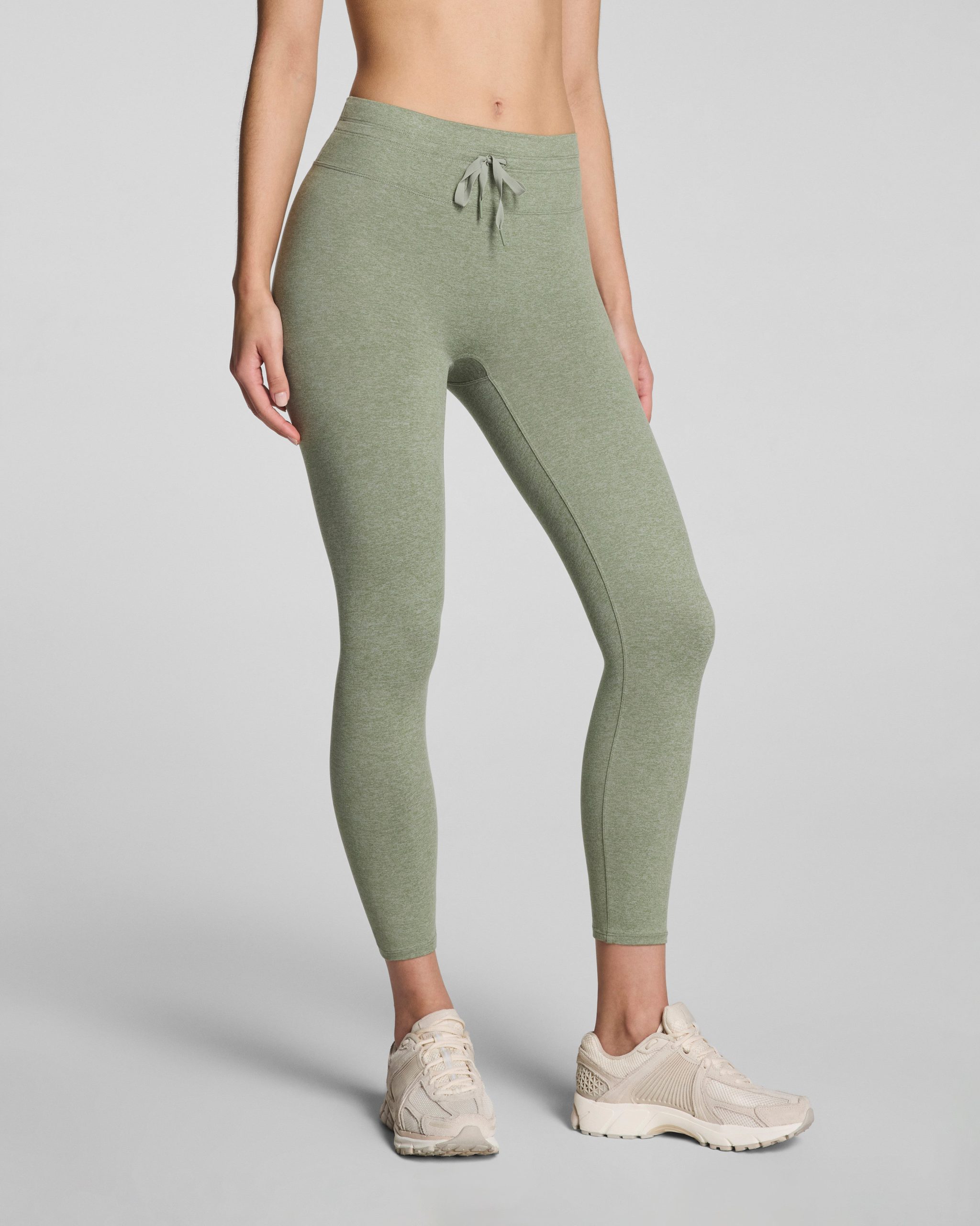 SPANX? SoftStretch 7/8 Leggings | Sage Leaf Heather - Image 2