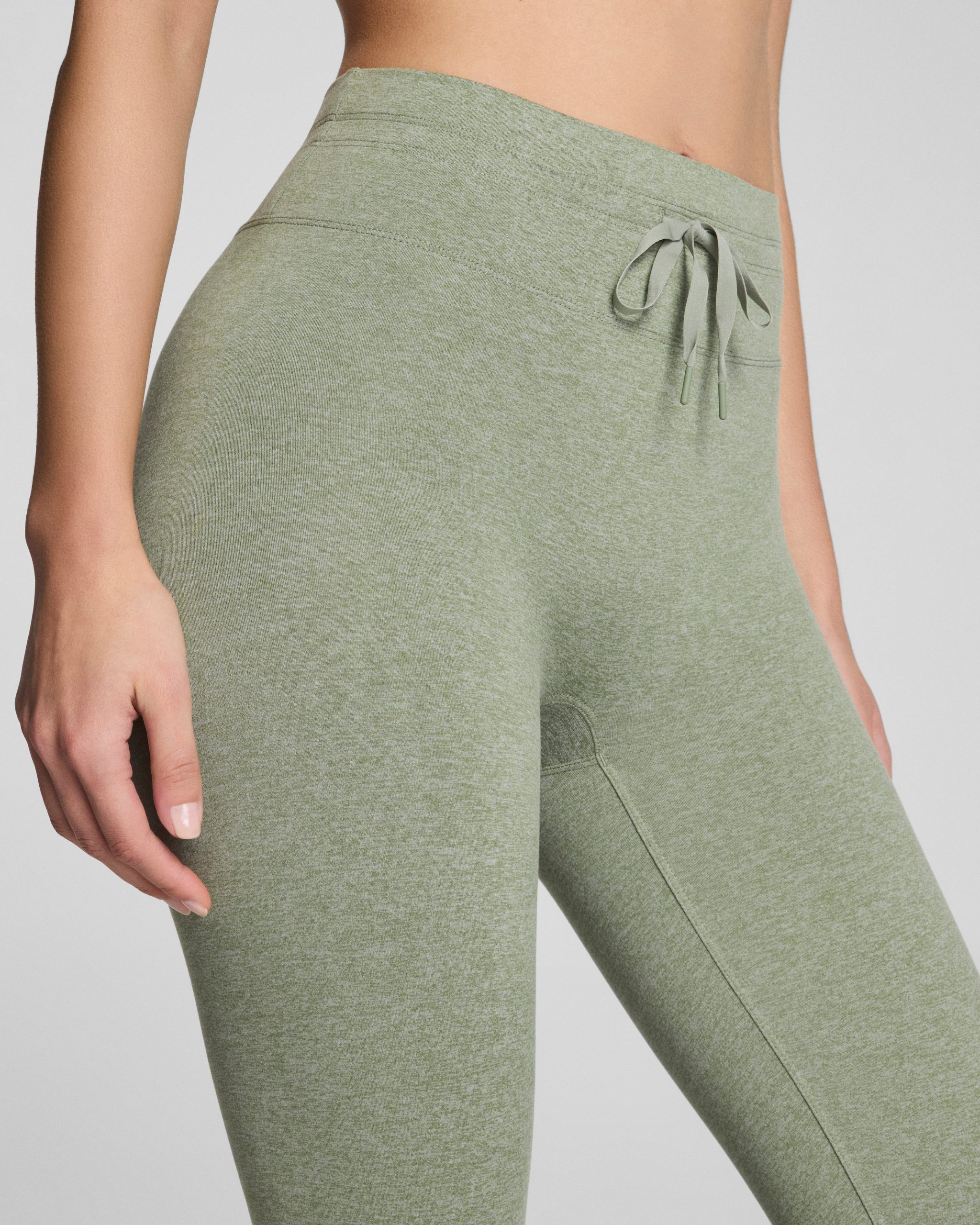 SPANX? SoftStretch 7/8 Leggings | Sage Leaf Heather - Image 3