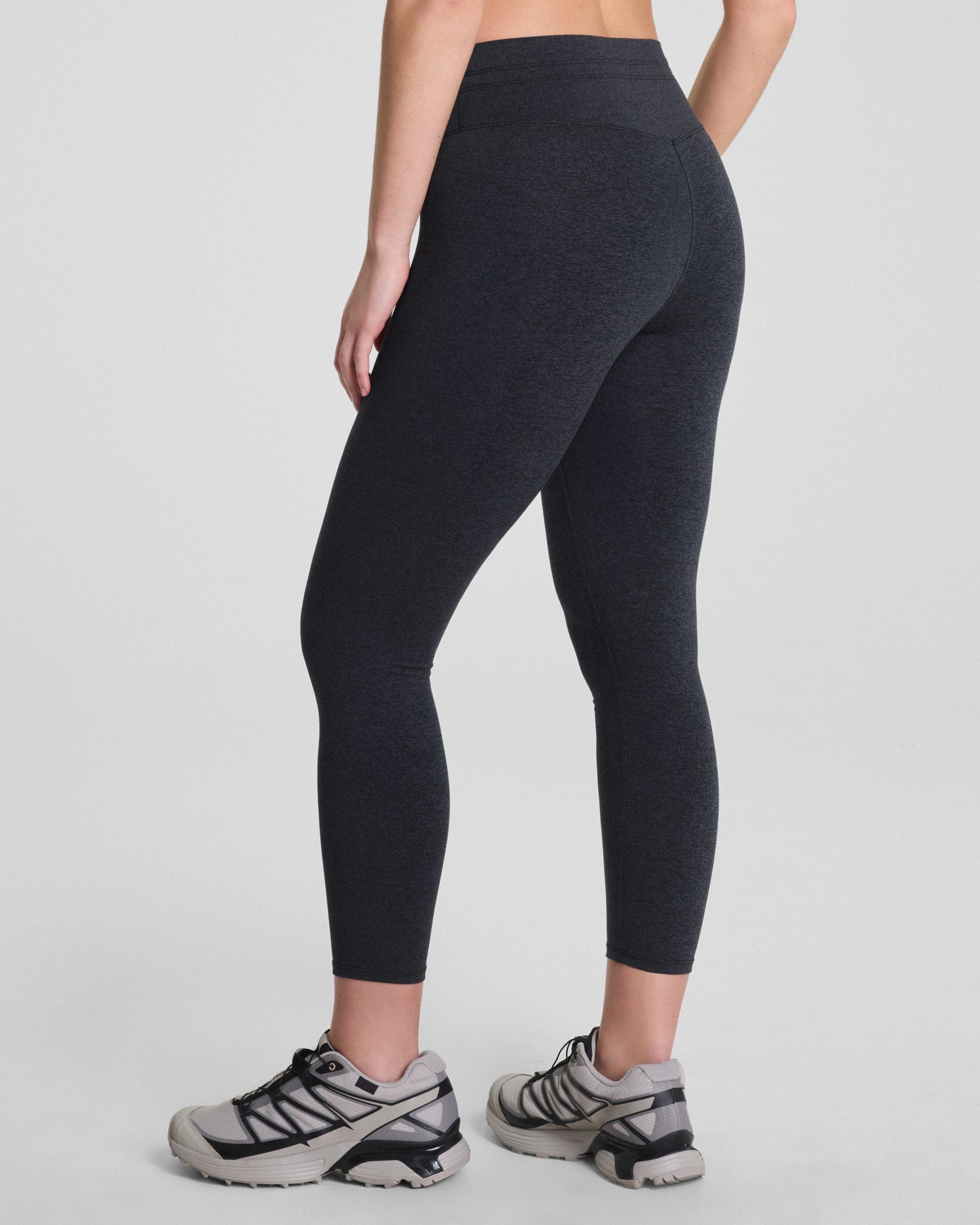 SPANX? SoftStretch 7/8 Leggings | Very Black/Light Very Black - Image 3