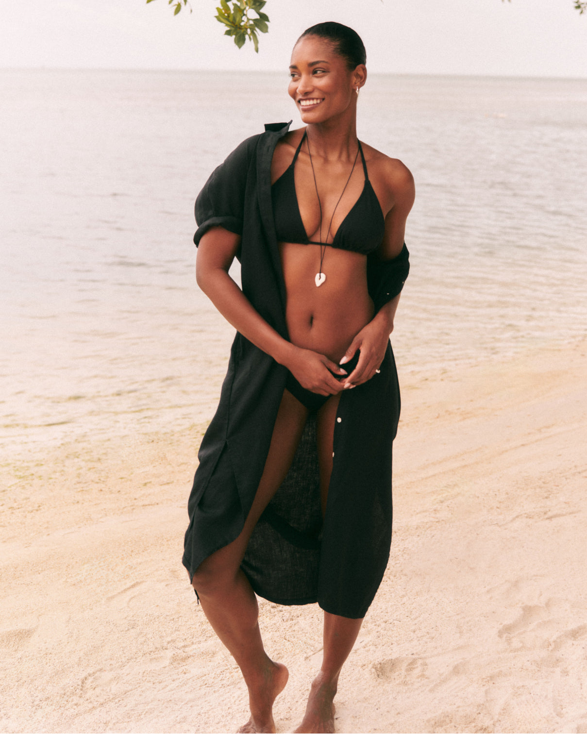 SPANXsmooth? Swim String Bikini Top | Very Black - Image 2