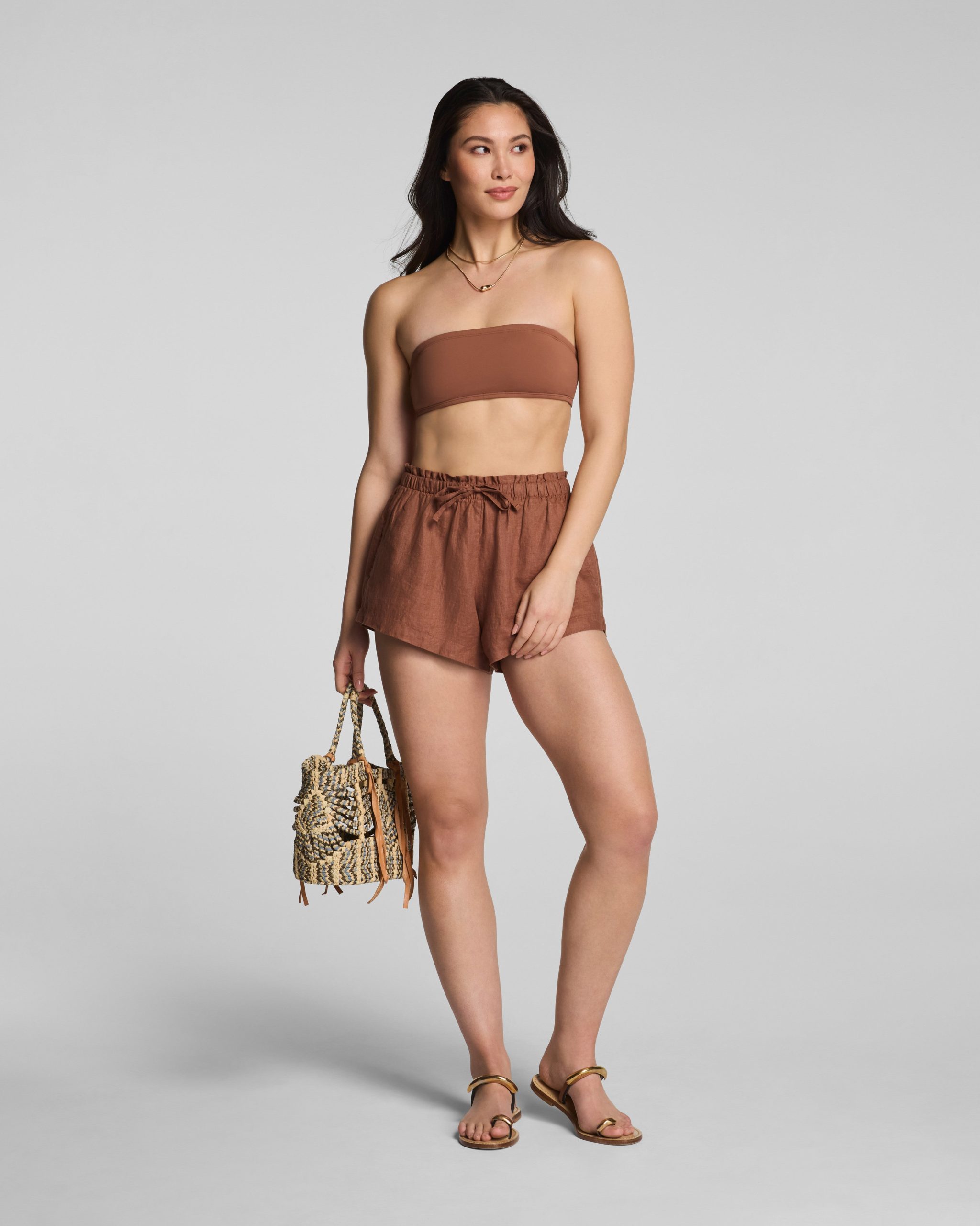 SPANXsmooth? Swim Bandeau Bikini Top | Caraway - Image 3