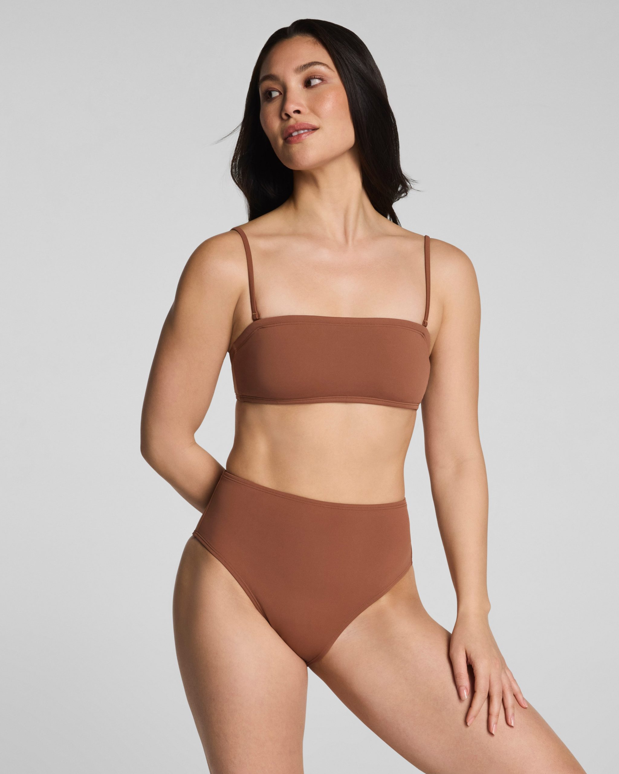 SPANXsmooth? Swim Bandeau Bikini Top | Caraway