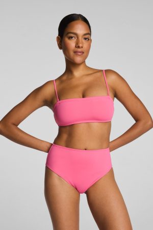 SPANXsmooth? Swim Bandeau Bikini Top | Hibiscus