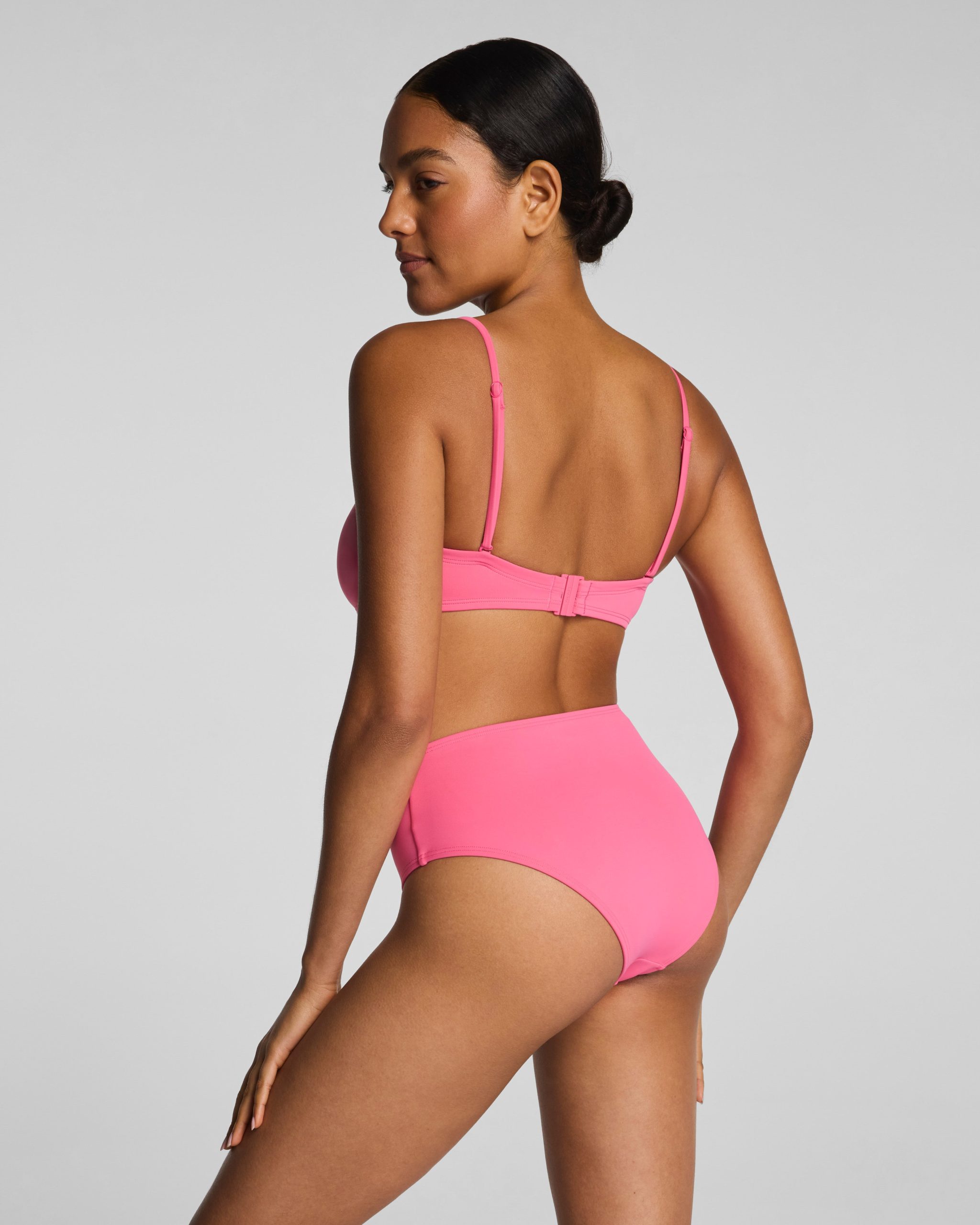 SPANXsmooth? Swim Bandeau Bikini Top | Hibiscus - Image 2