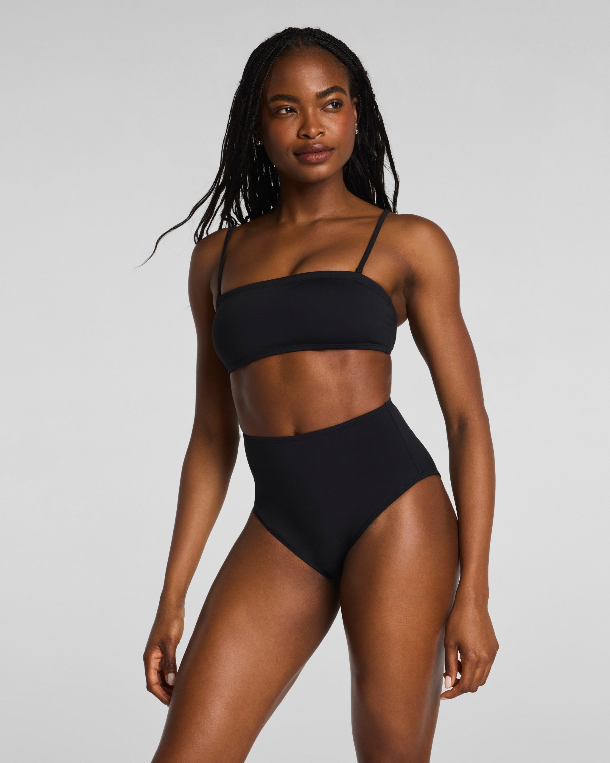 SPANXsmooth? Swim Bandeau Bikini Top | Very Black - Image 4