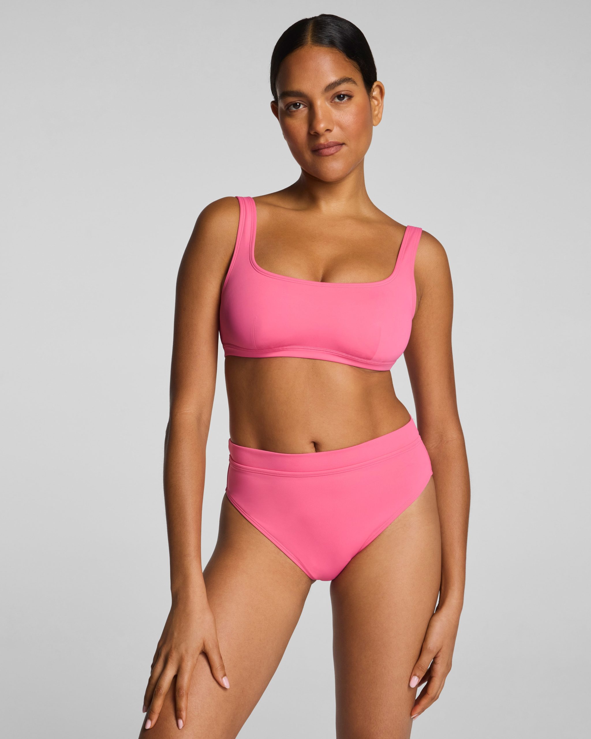 SPANXshape? Swim Scoop Neck Bikini Top | Hibiscus