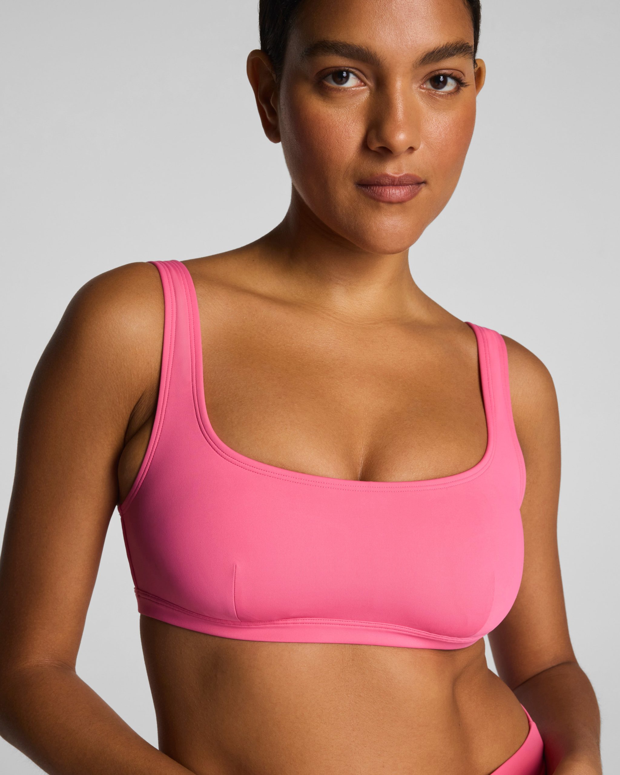 SPANXshape? Swim Scoop Neck Bikini Top | Hibiscus - Image 3