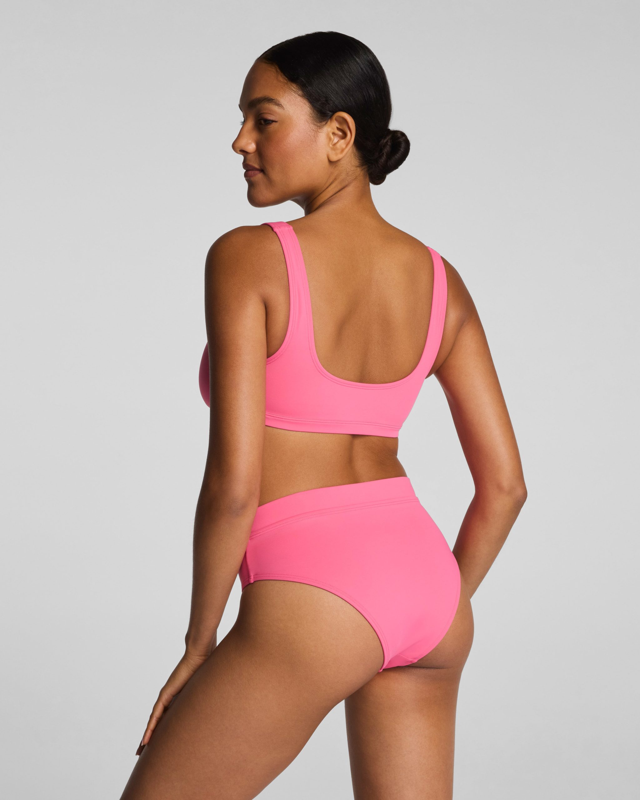 SPANXshape? Swim Scoop Neck Bikini Top | Hibiscus - Image 2