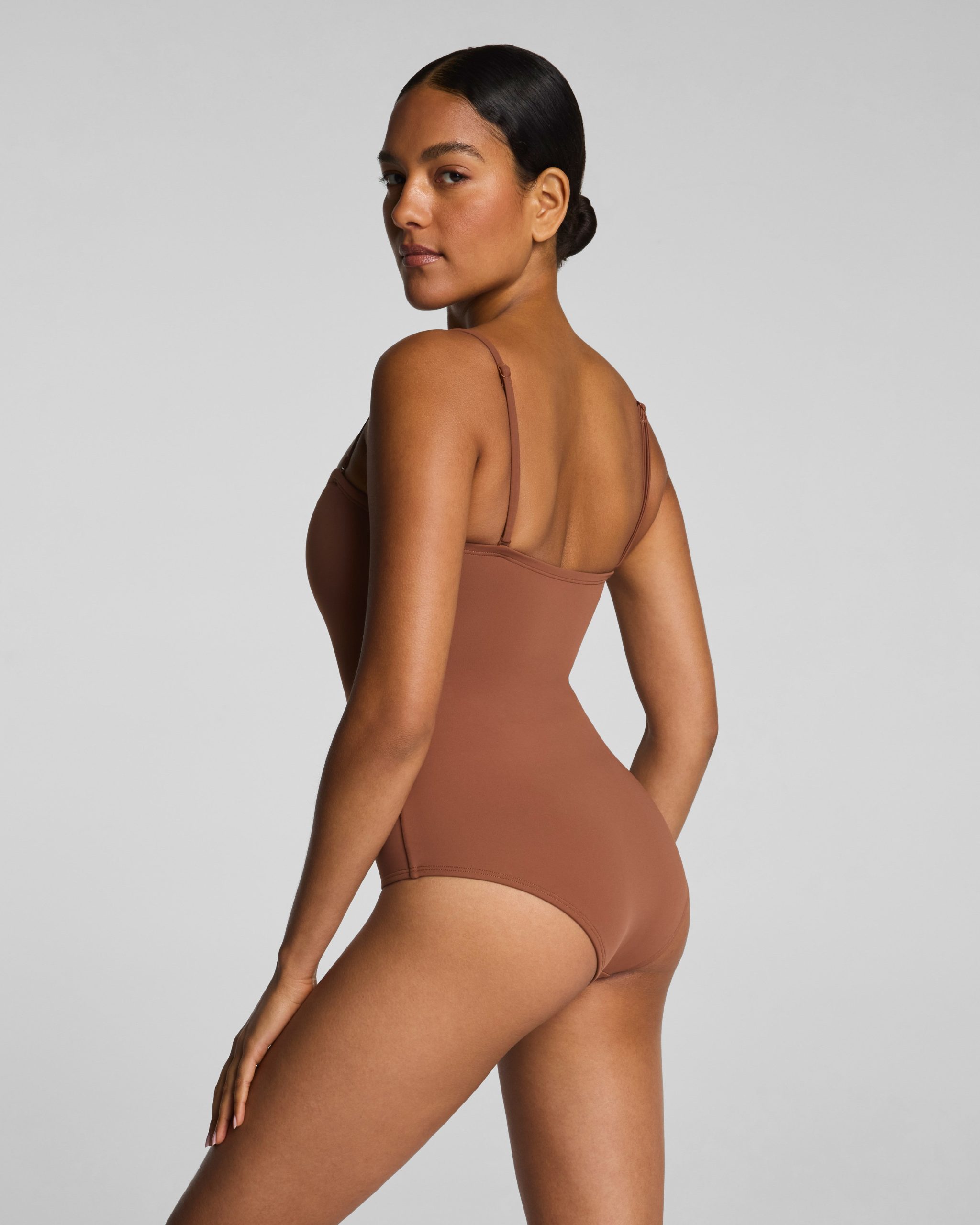 SPANXshape? Swim Bandeau One Piece | Caraway - Image 2