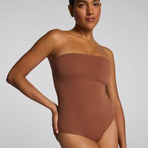 SPANXshape? Swim Bandeau One Piece | Caraway