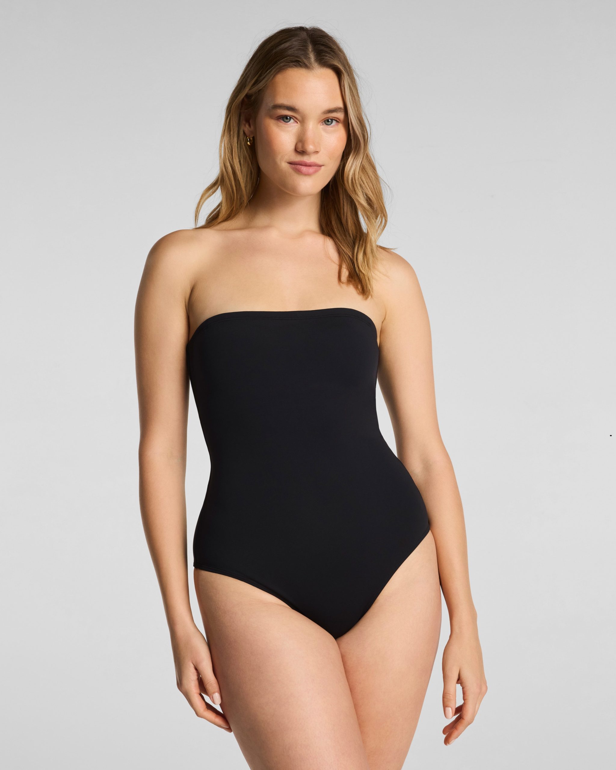 SPANXshape? Swim Bandeau One Piece | Very Black