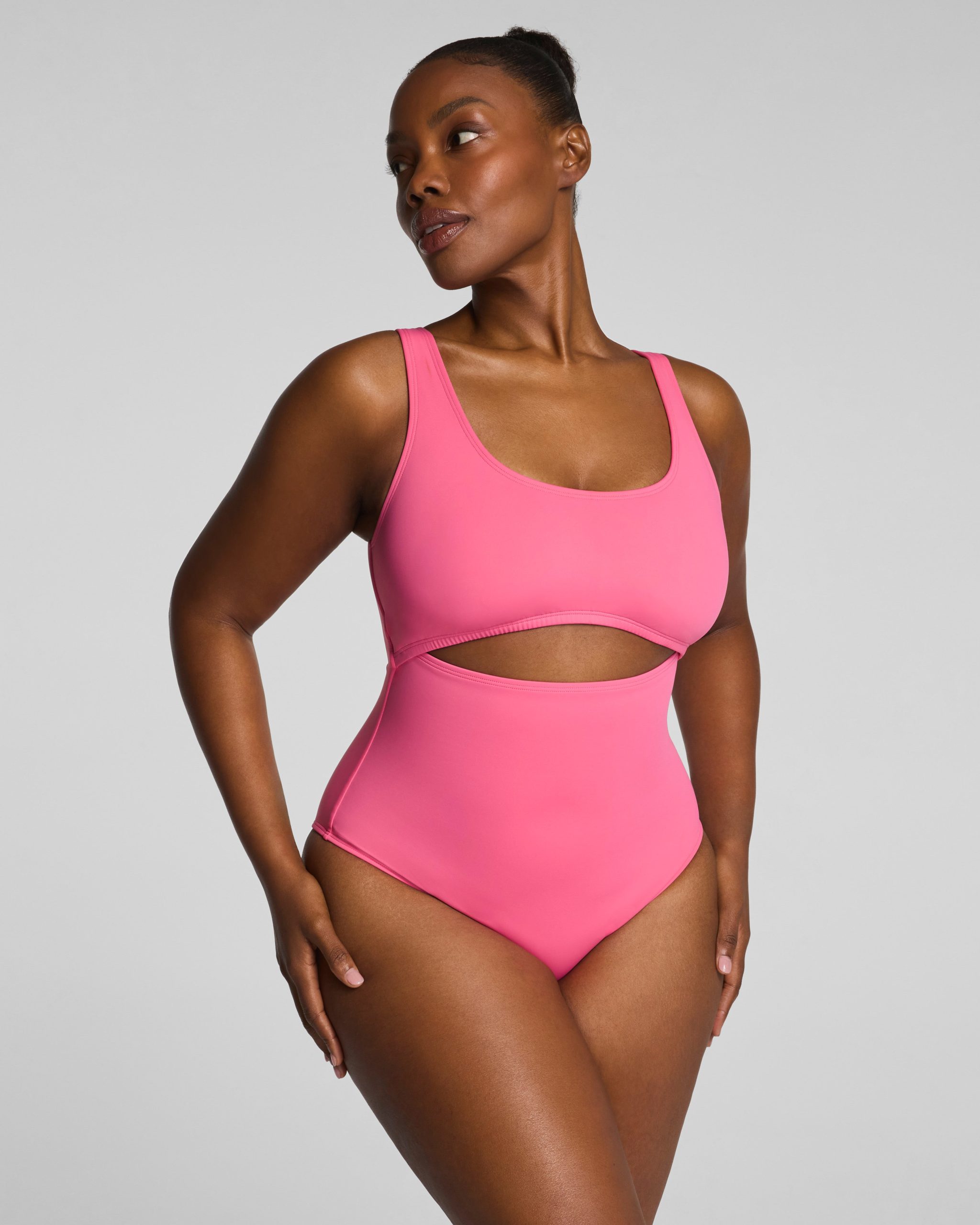 SPANXshape? Swim Cutout One Piece | Hibiscus