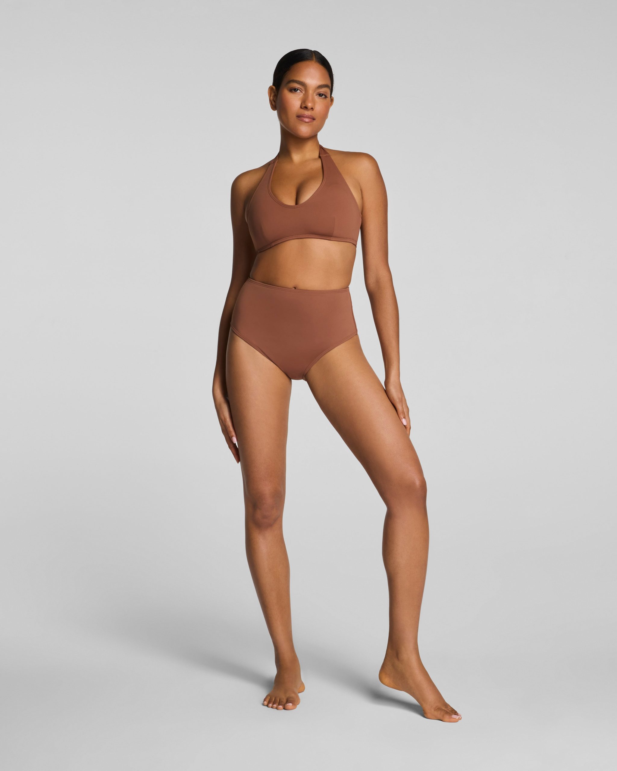 SPANXshape? Swim Ultra Hi-Rise Bikini Bottom | Caraway - Image 3