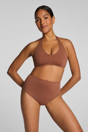 SPANXshape? Swim Halter Bikini Top | Caraway