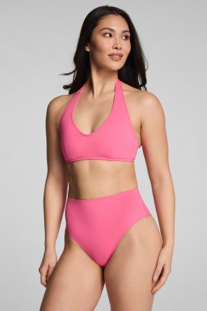 SPANXshape? Swim Halter Bikini Top | Hibiscus