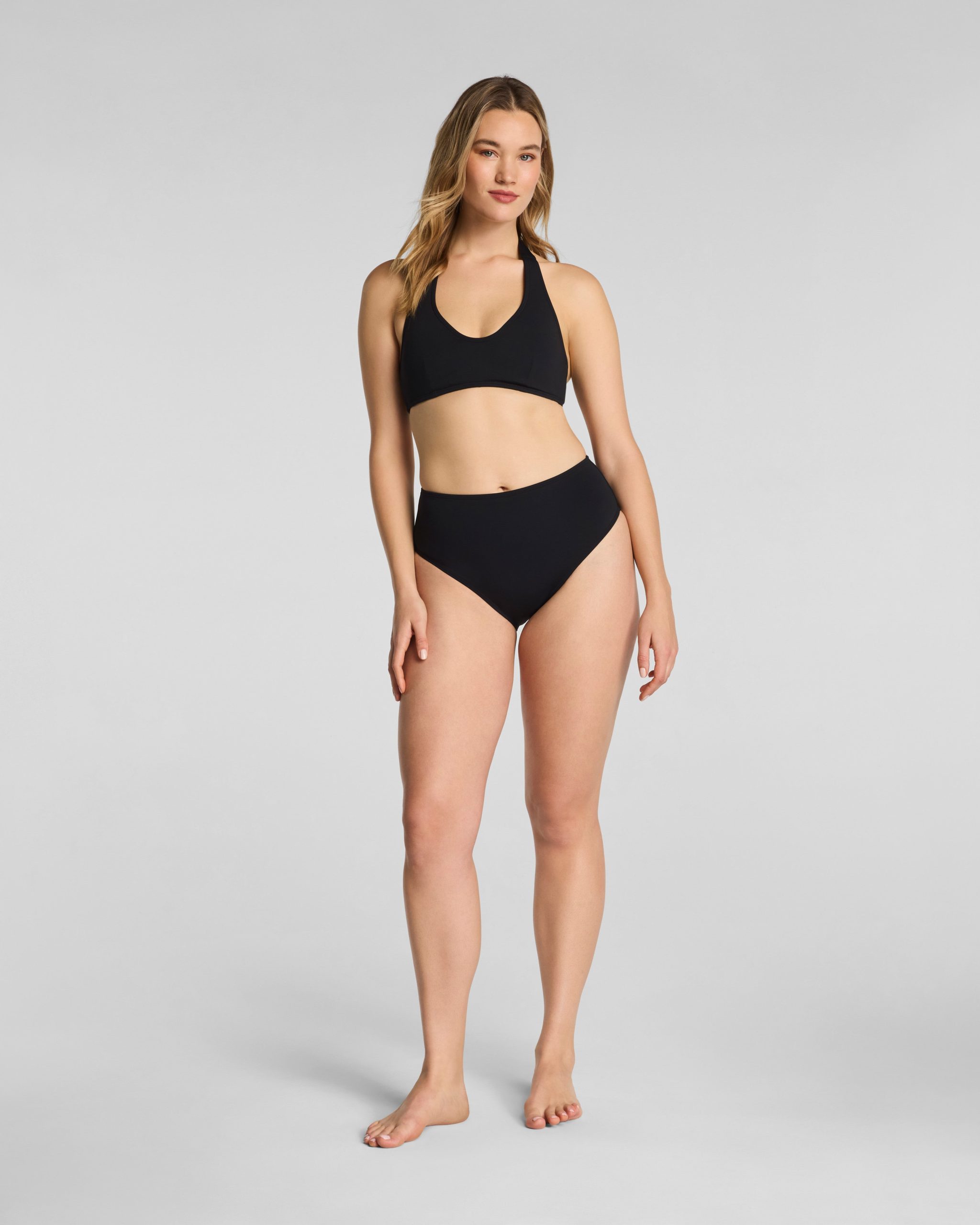 SPANXshape? Swim Hi-Rise Bikini Bottom | Very Black - Image 3