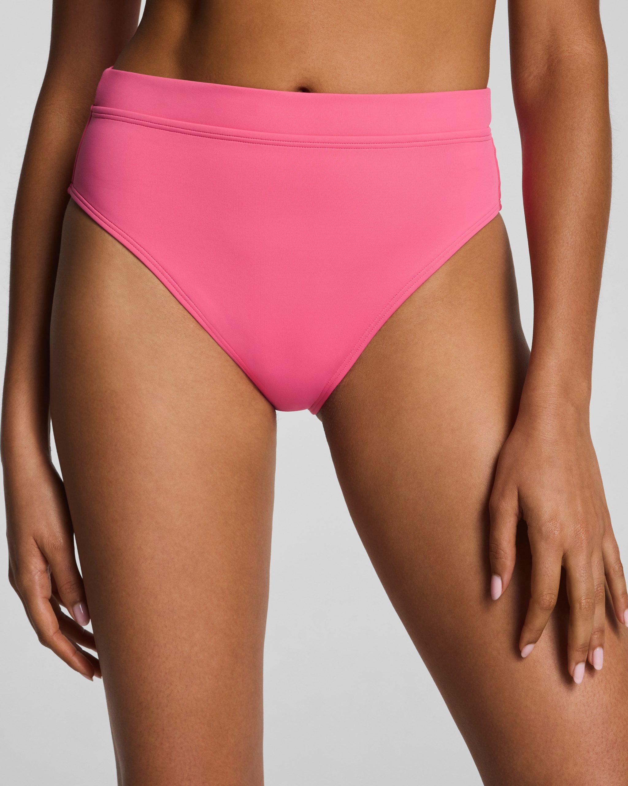 SPANXshape? Swim Hi-Rise Cheeky Bikini Bottom | Hibiscus
