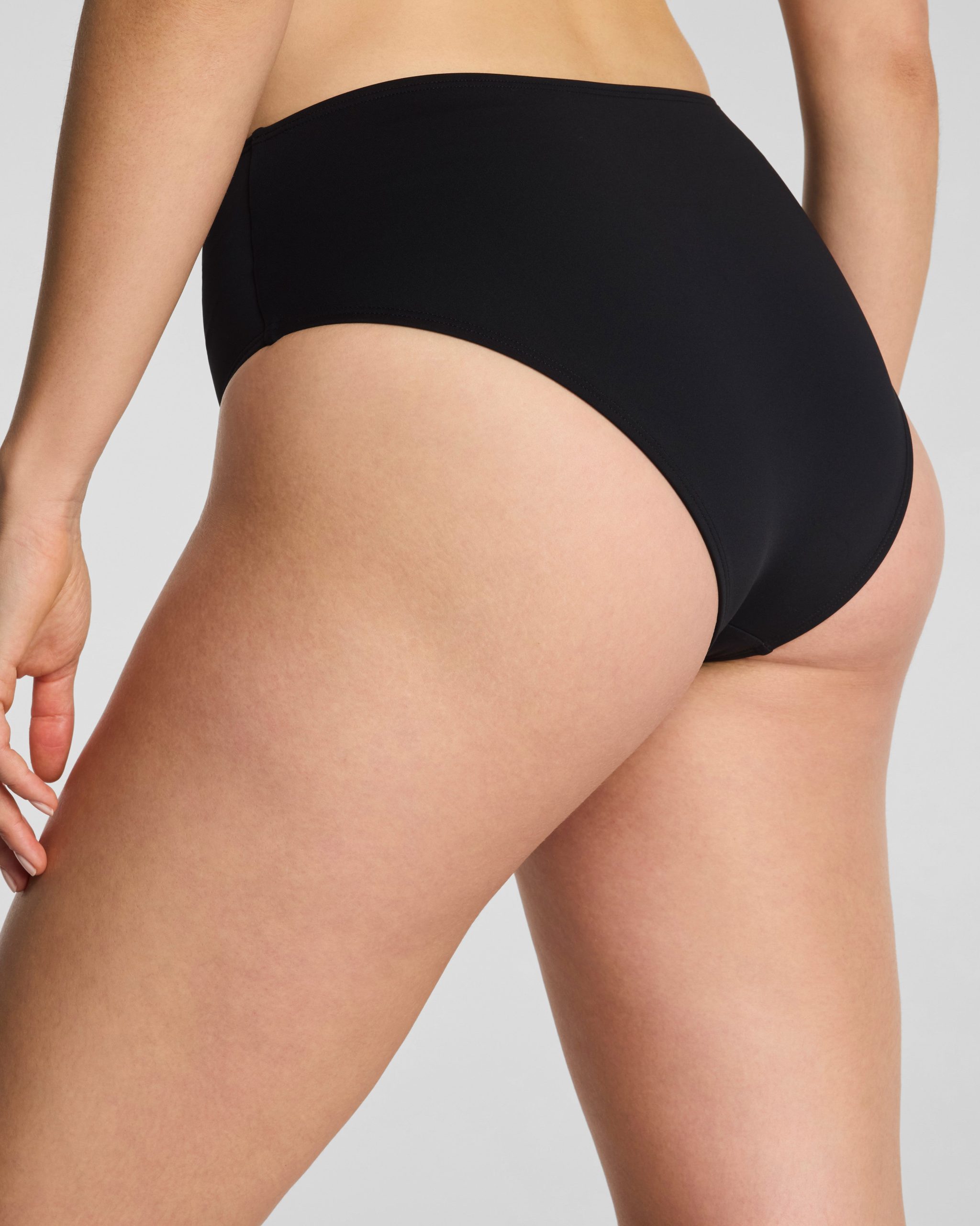 SPANXshape? Swim Hi-Rise Bikini Bottom | Very Black - Image 2