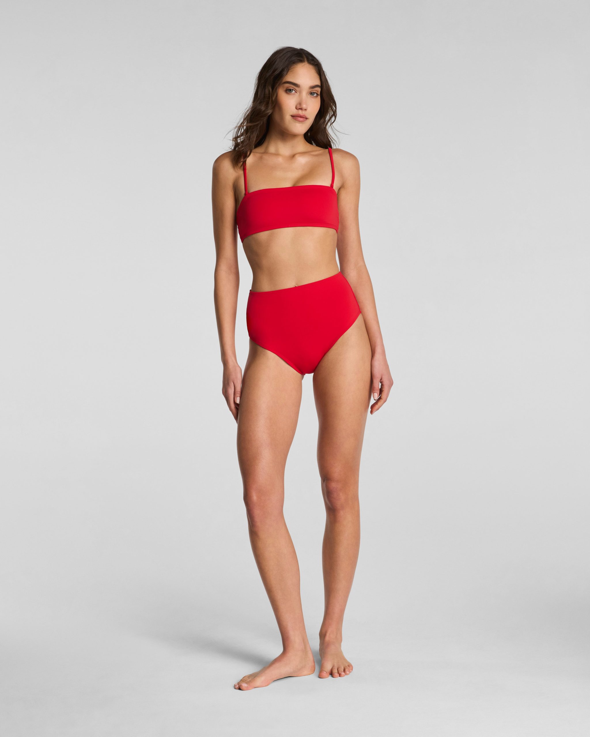 SPANXshape? Swim Ultra Hi-Rise Bikini Bottom | SPANX? Red - Image 3