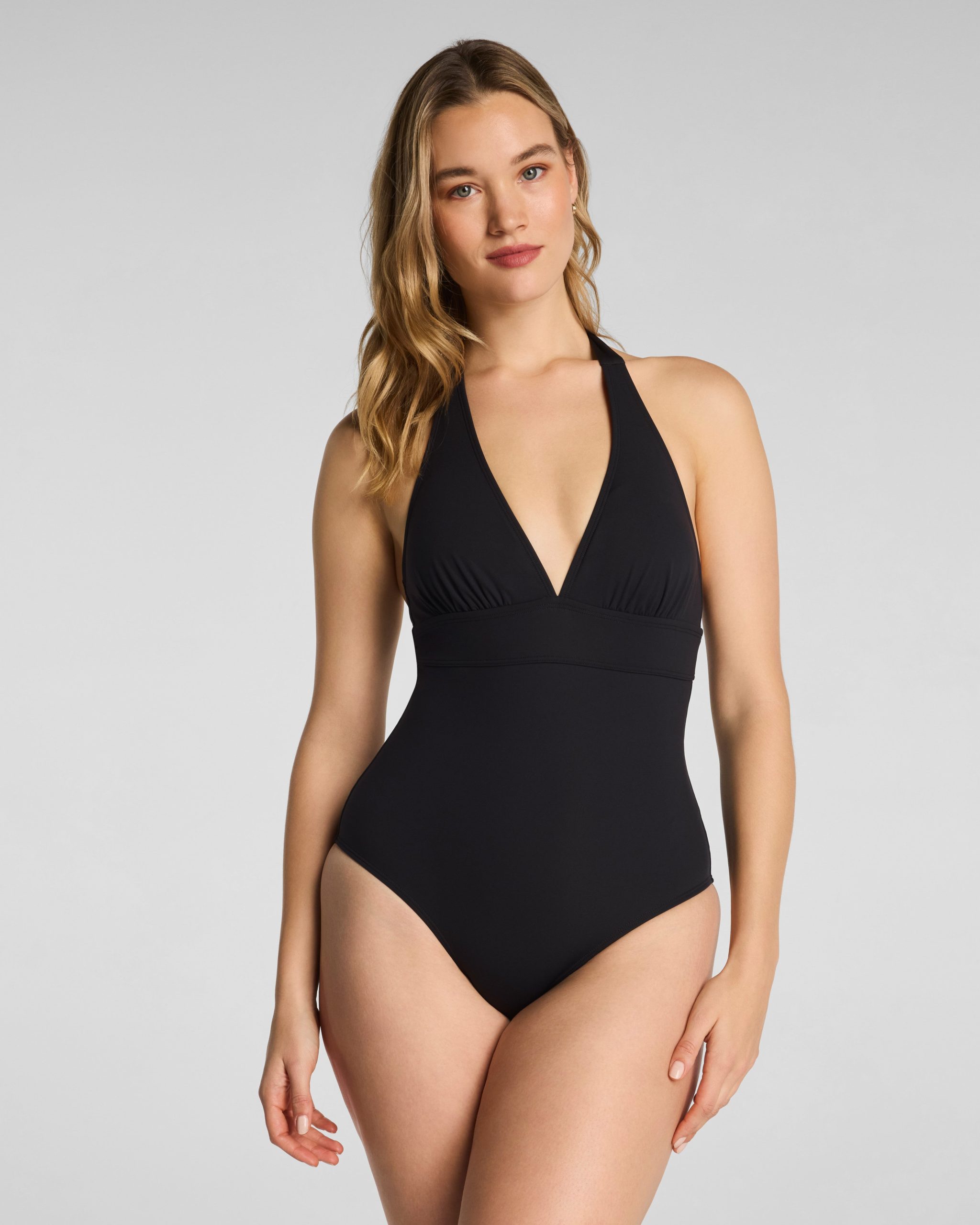 SPANXsculpt? Swim Halter One Piece | Very Black - Image 3
