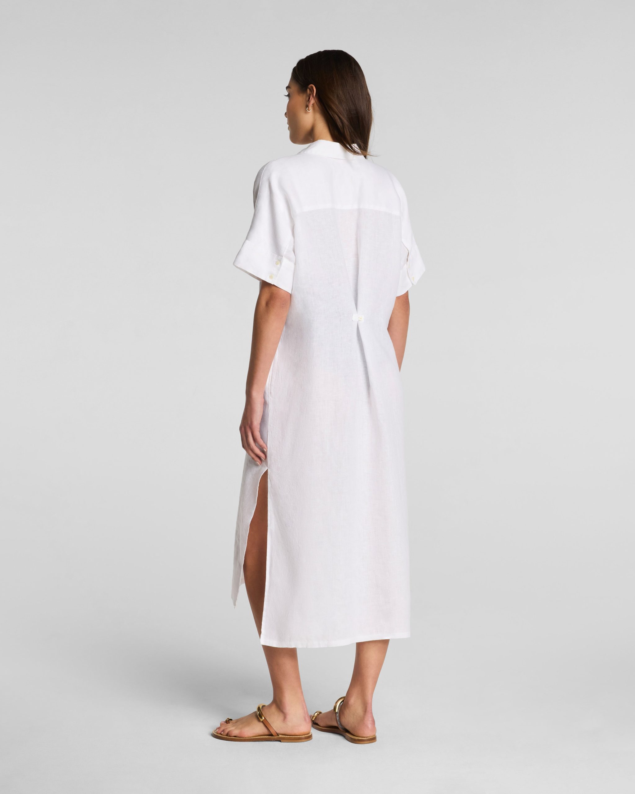SPANX? Beach Midi Dress | Vivid White - Image 3
