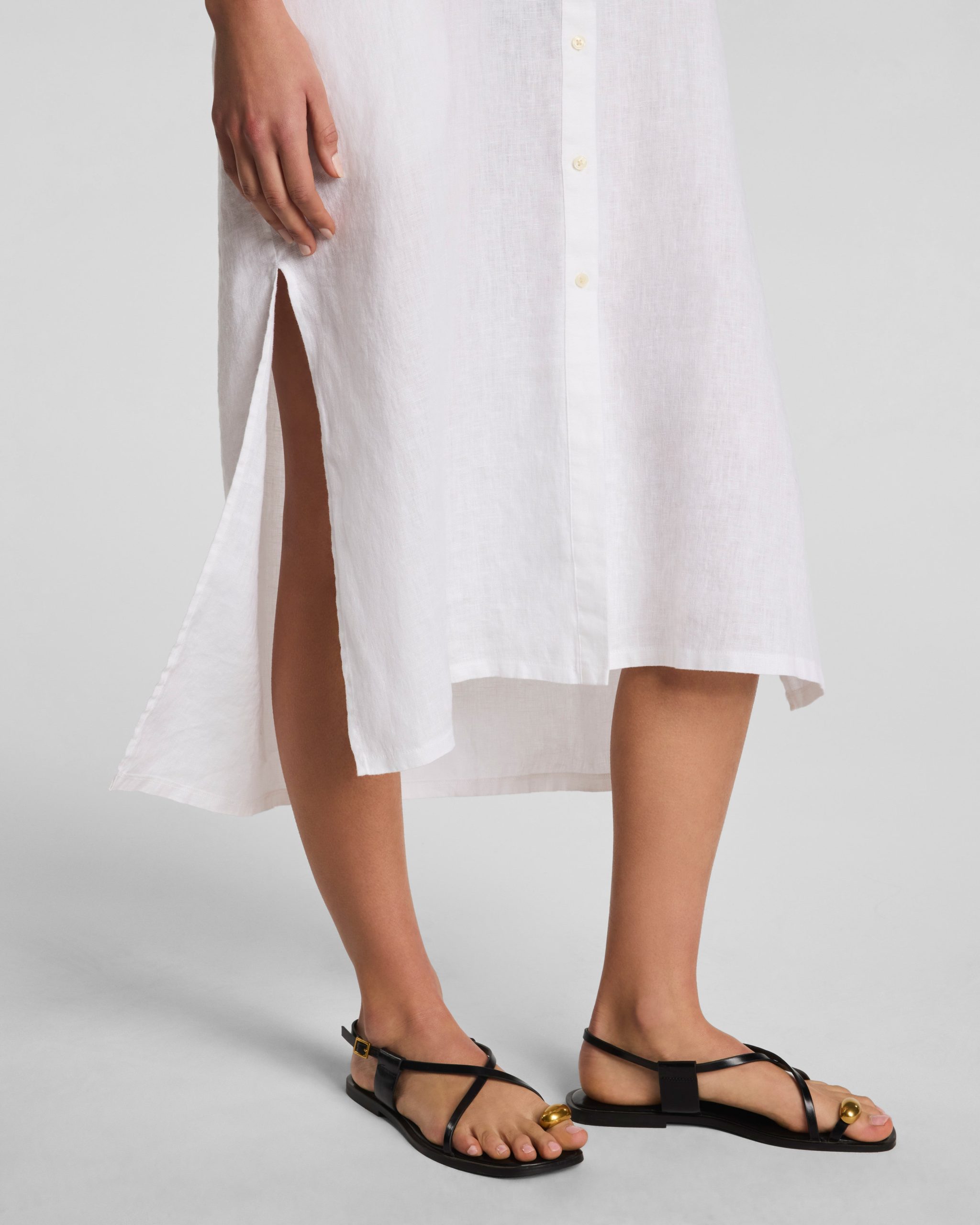 SPANX® Beach Midi Dress | Vivid White - Image 6